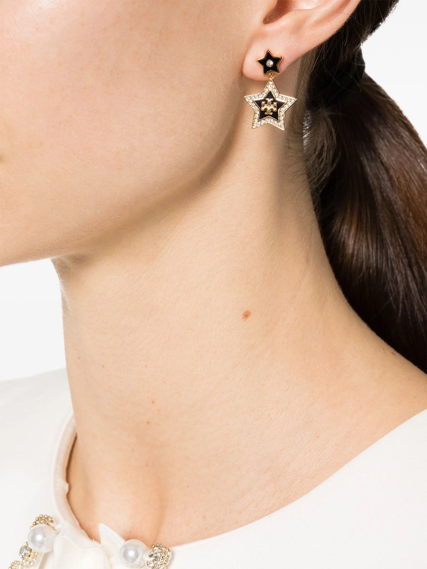 Falling Star drop earrings