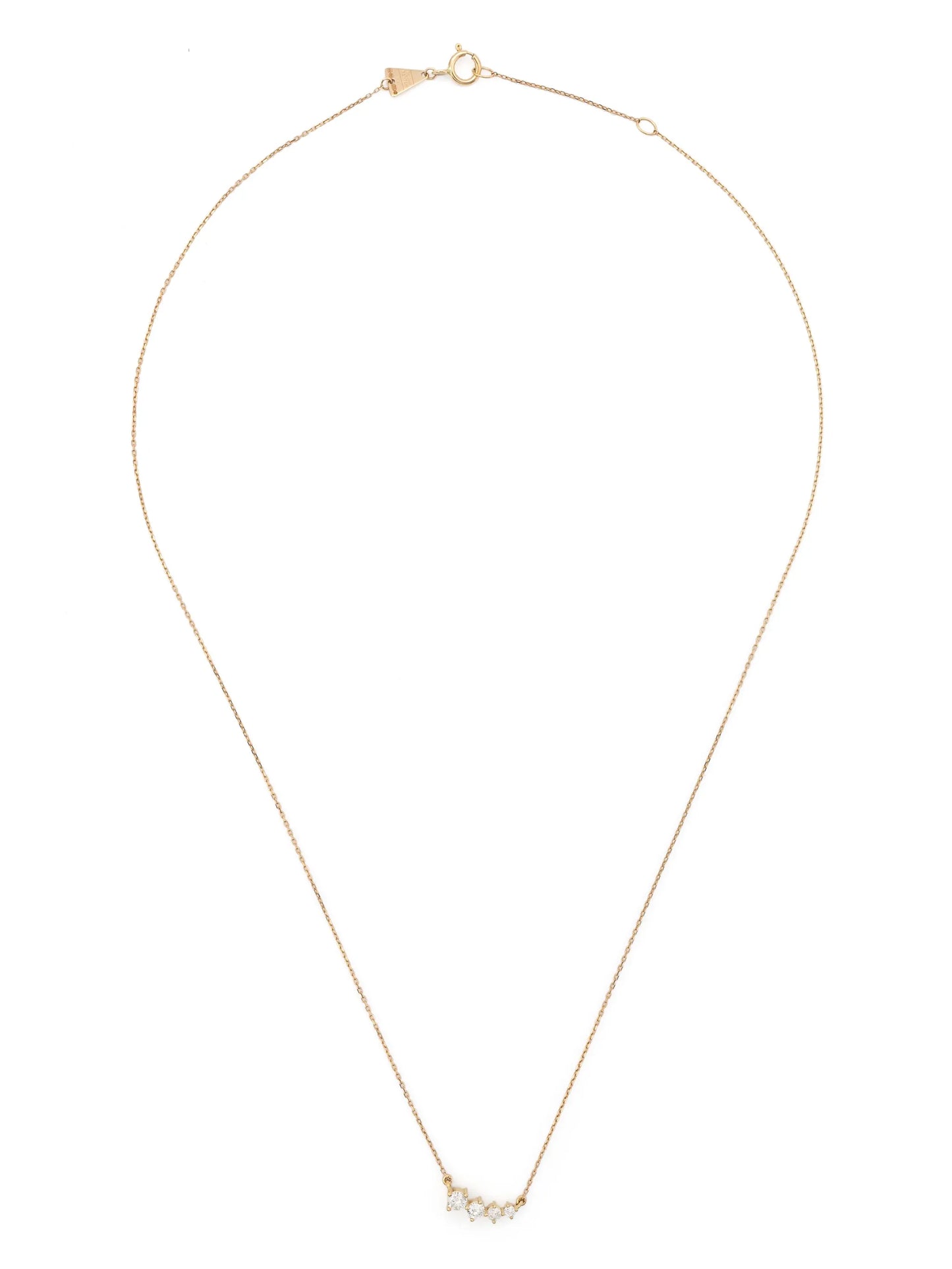 14kt yellow gold Paris Graduated pendant necklaces
