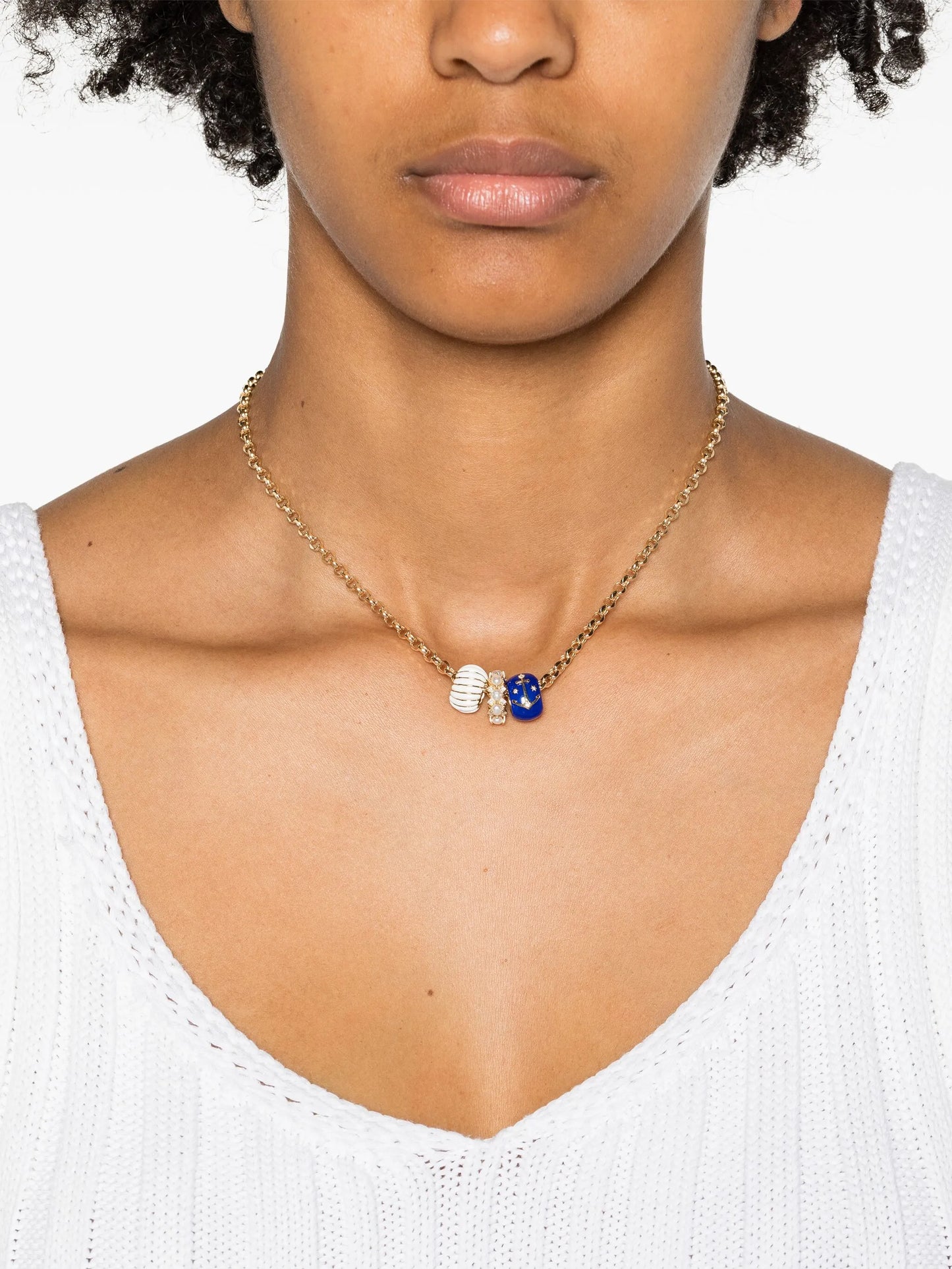 14kt yellow gold Sunken Treasure pendant necklace