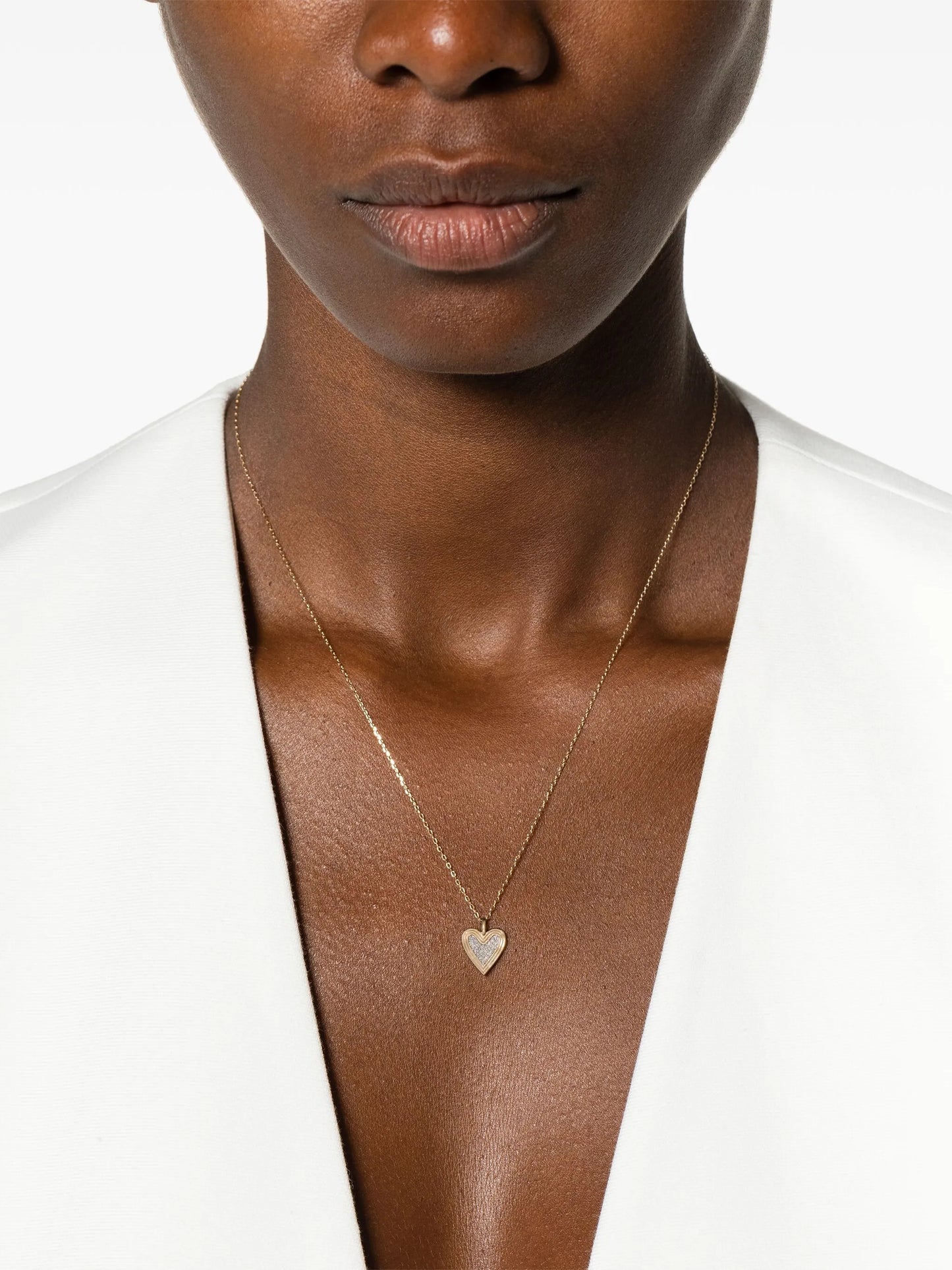 14kt yellow gold Make Your Move diamond necklace