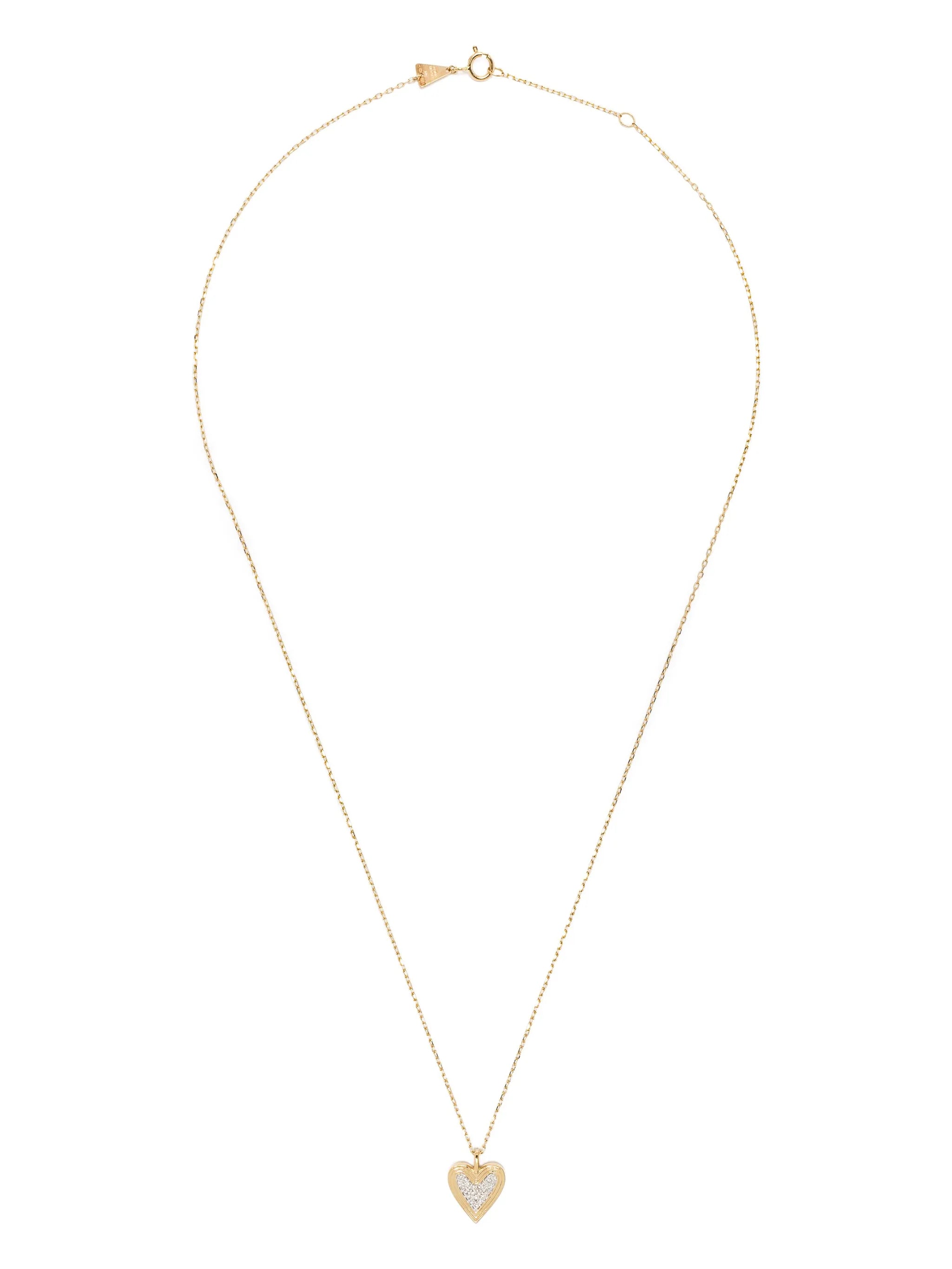 14kt yellow gold Make Your Move diamond necklace