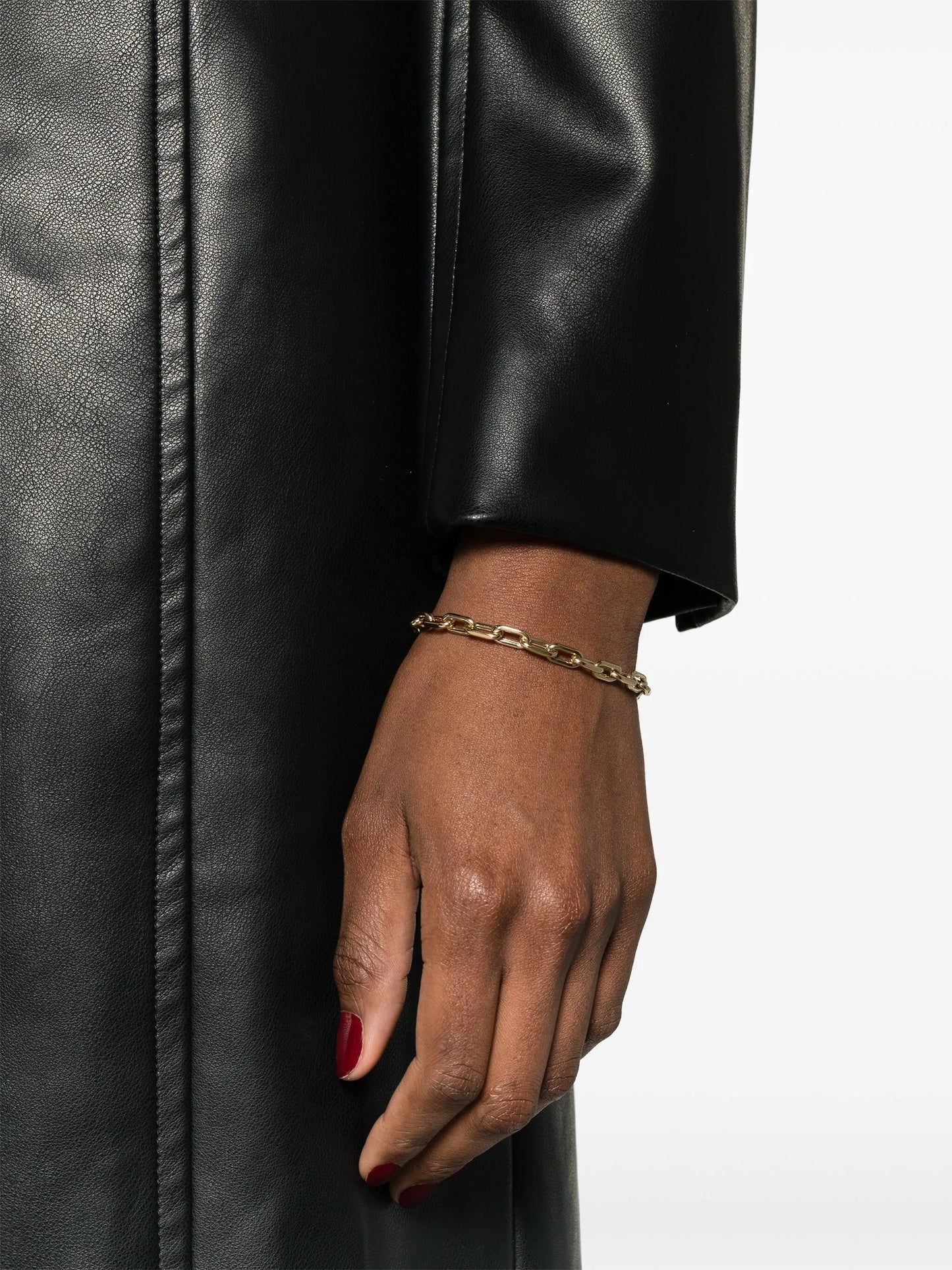 14kt yellow gold Italian chain bracelet