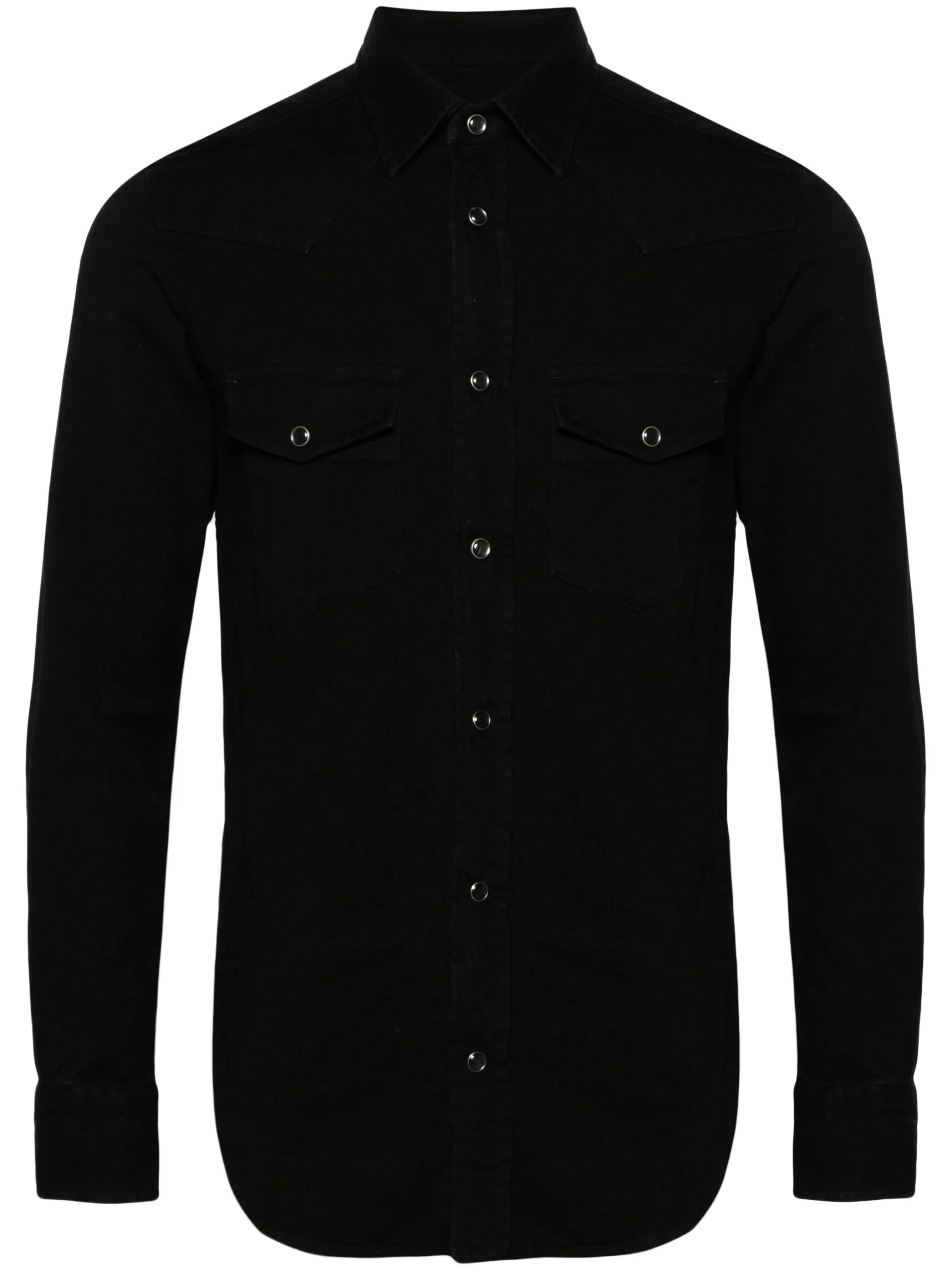 cotton denim western shirt