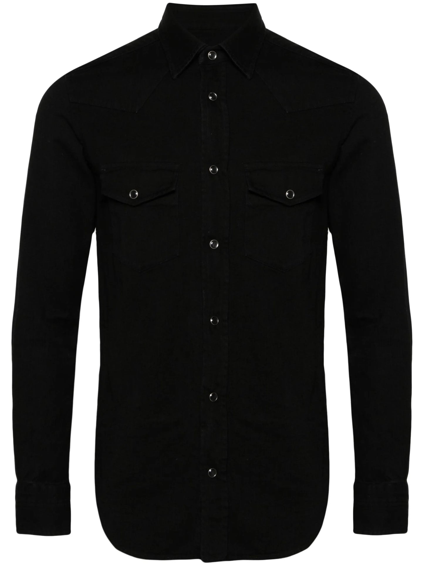 cotton denim western shirt