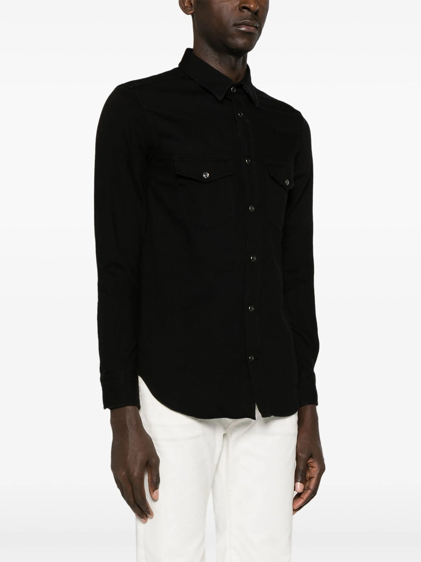 cotton denim western shirt