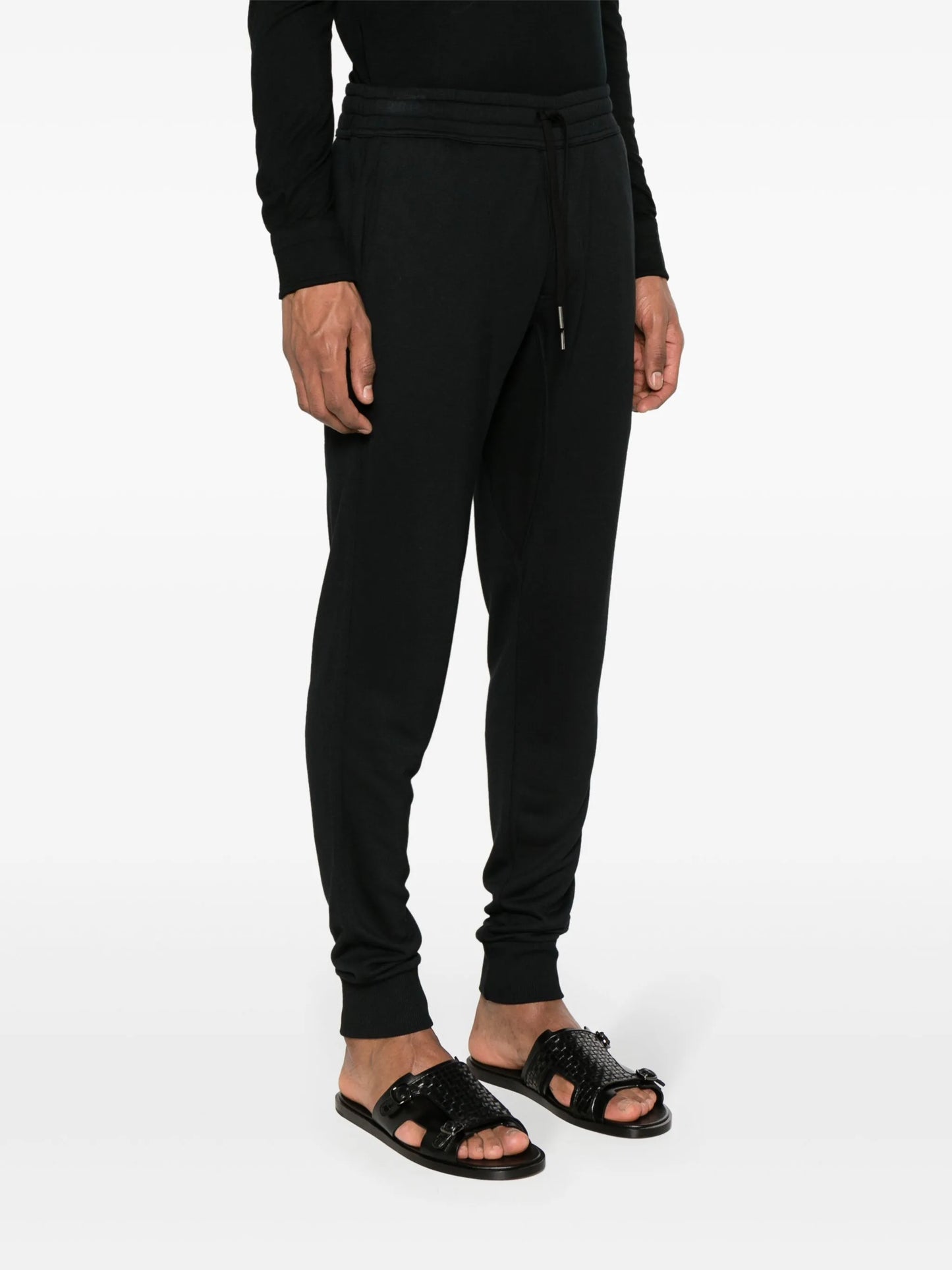 drawstring-waist track pants