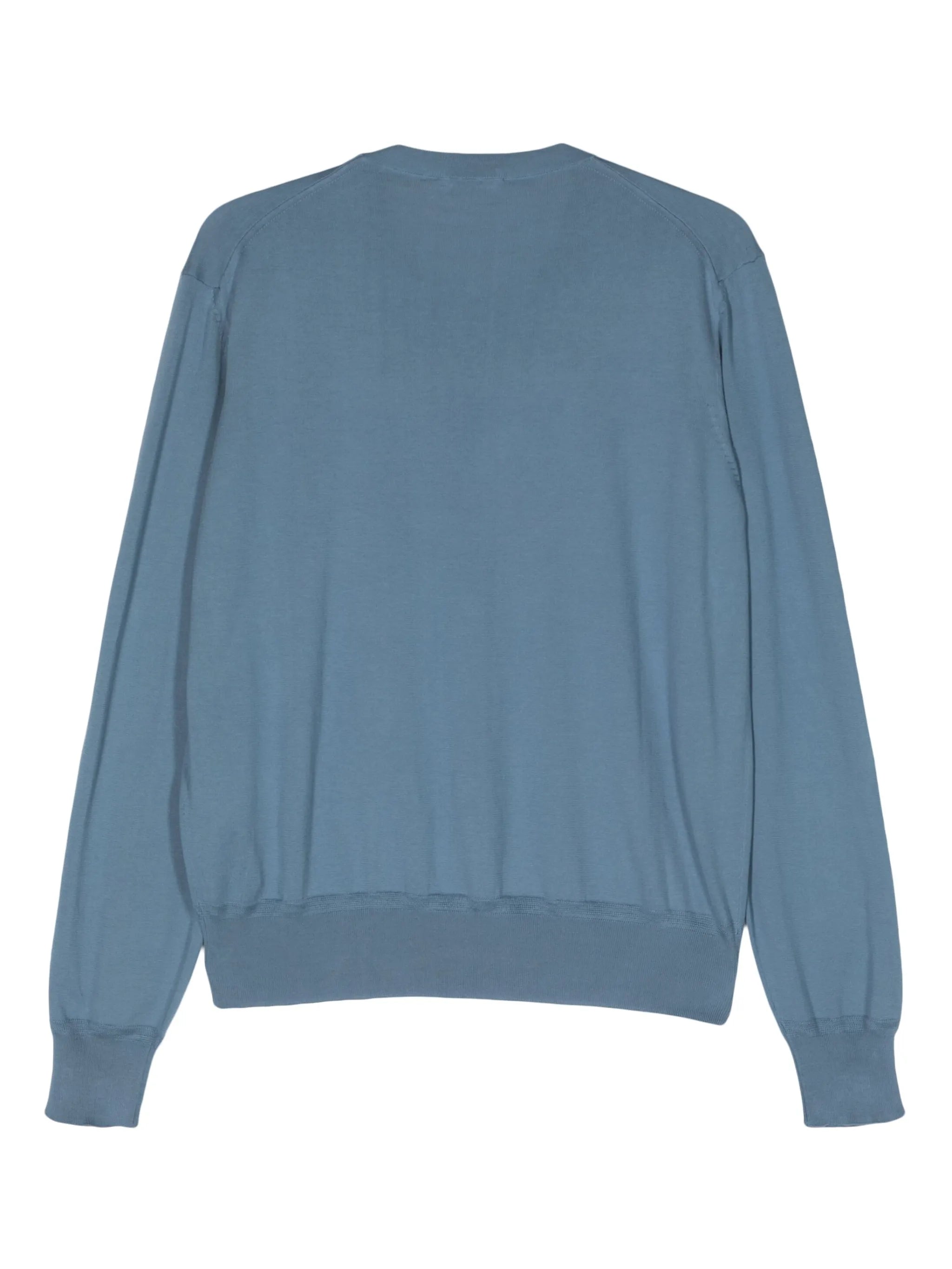 Sea Island fine-knit jumper