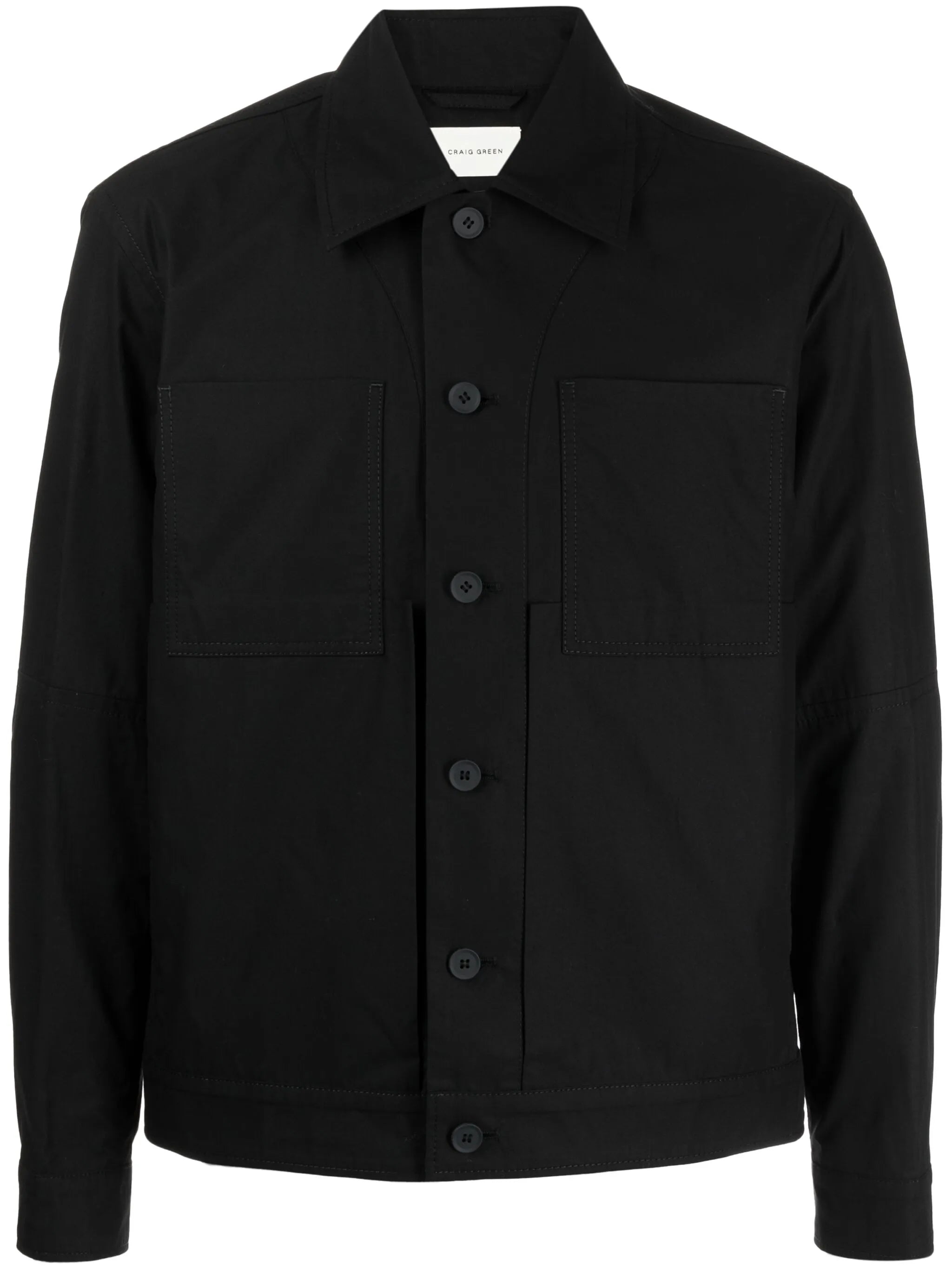 classic-collar shirt jacket
