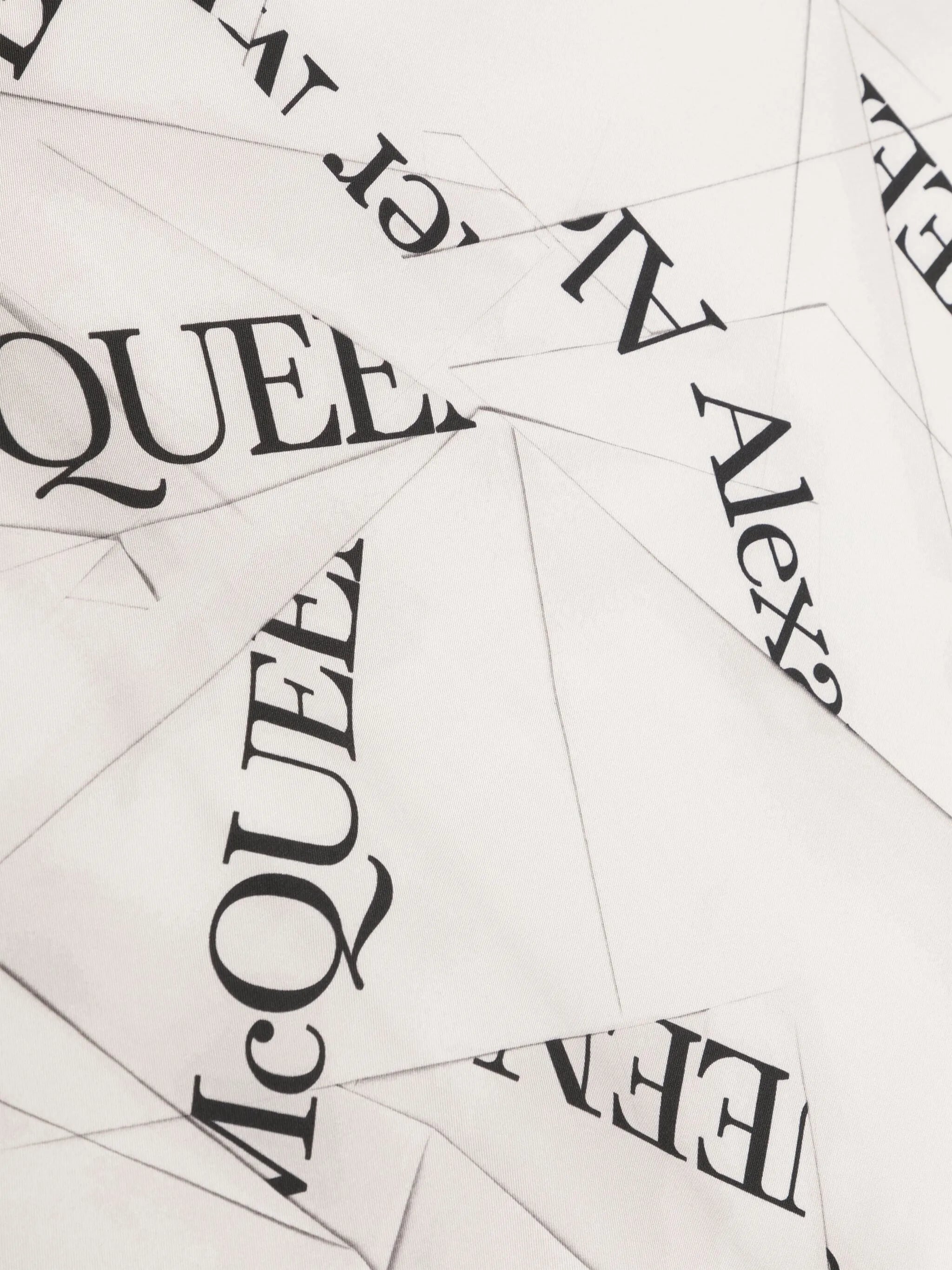 AMQ Origami Logo Scarf