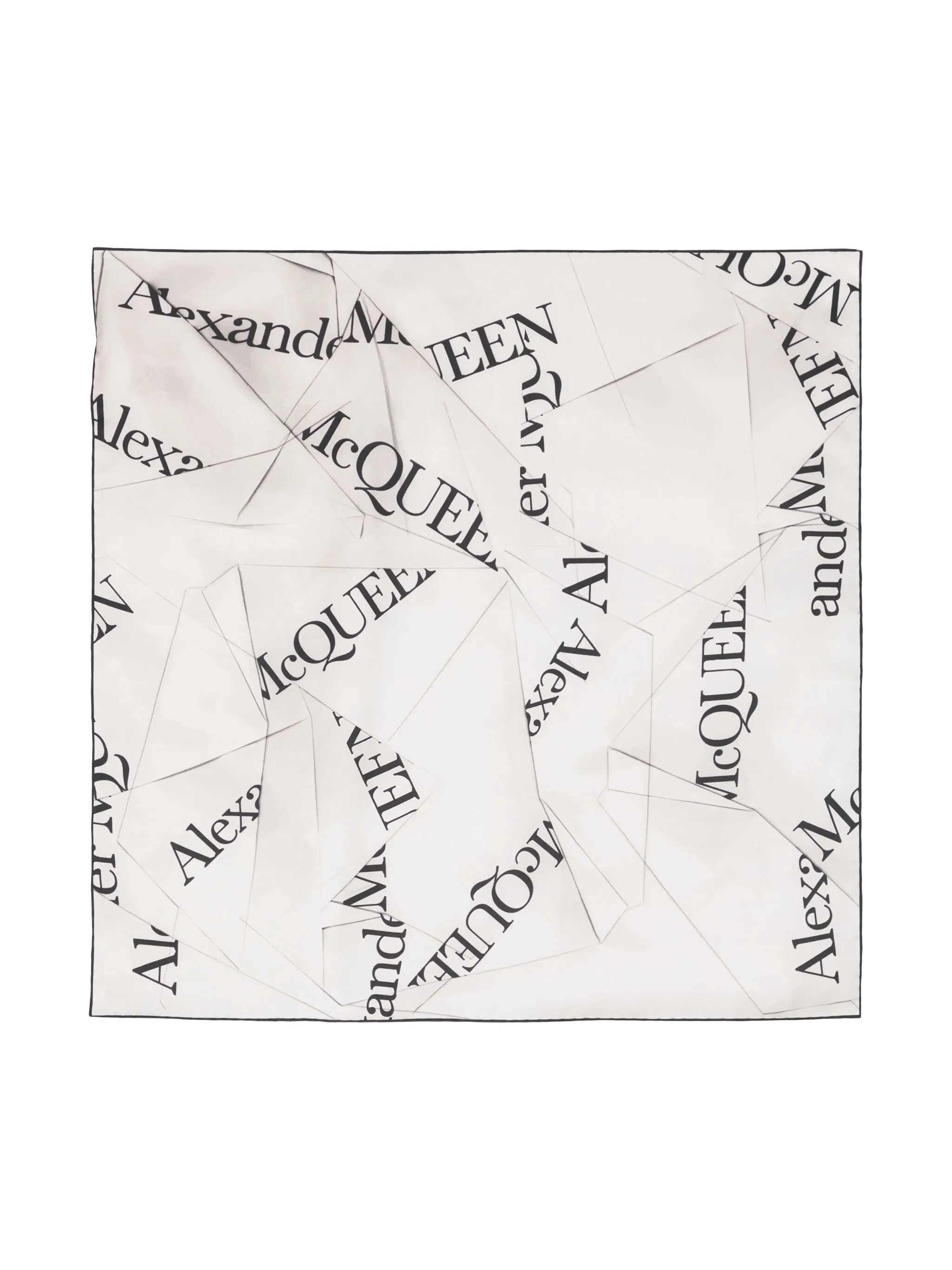 AMQ Origami Logo Scarf
