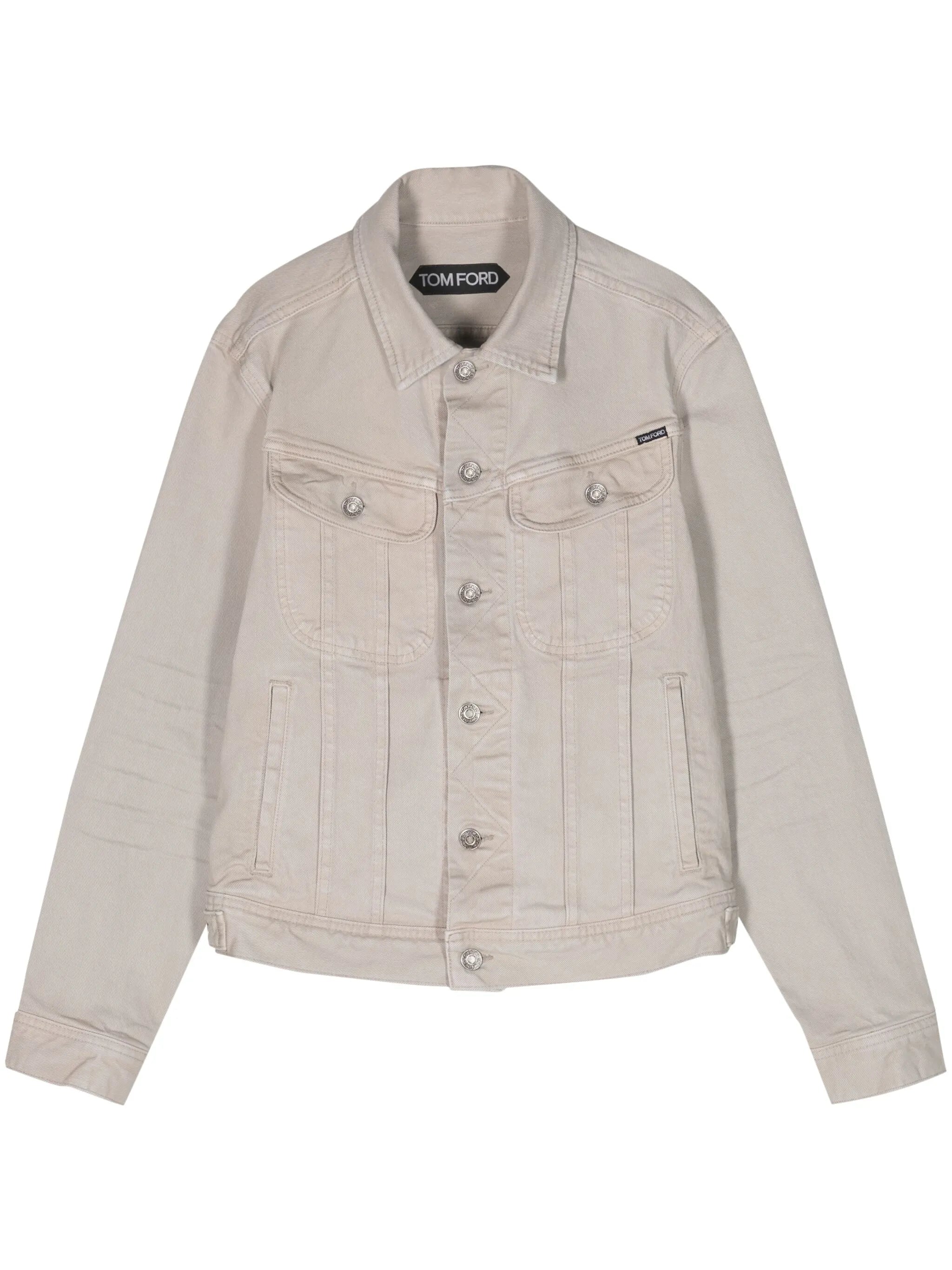 panelled denim jacket