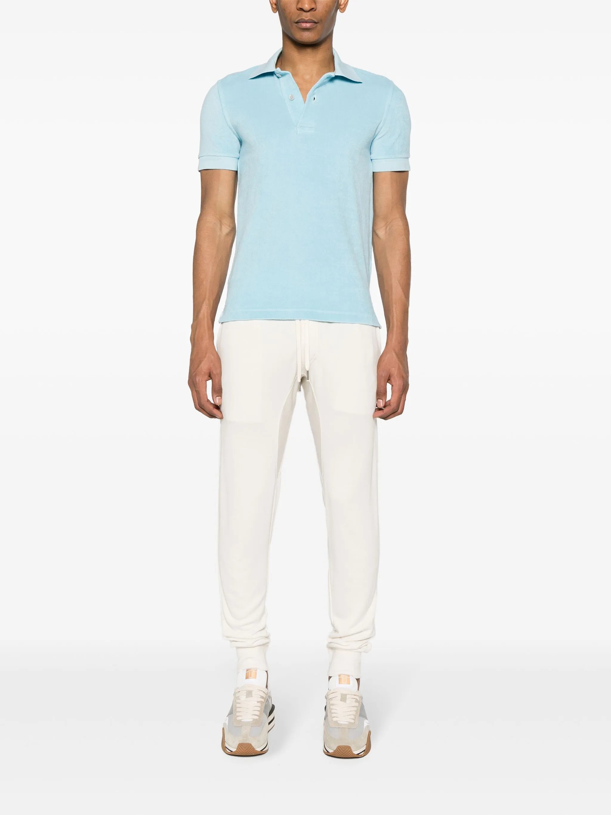 drawstring-waist track pants