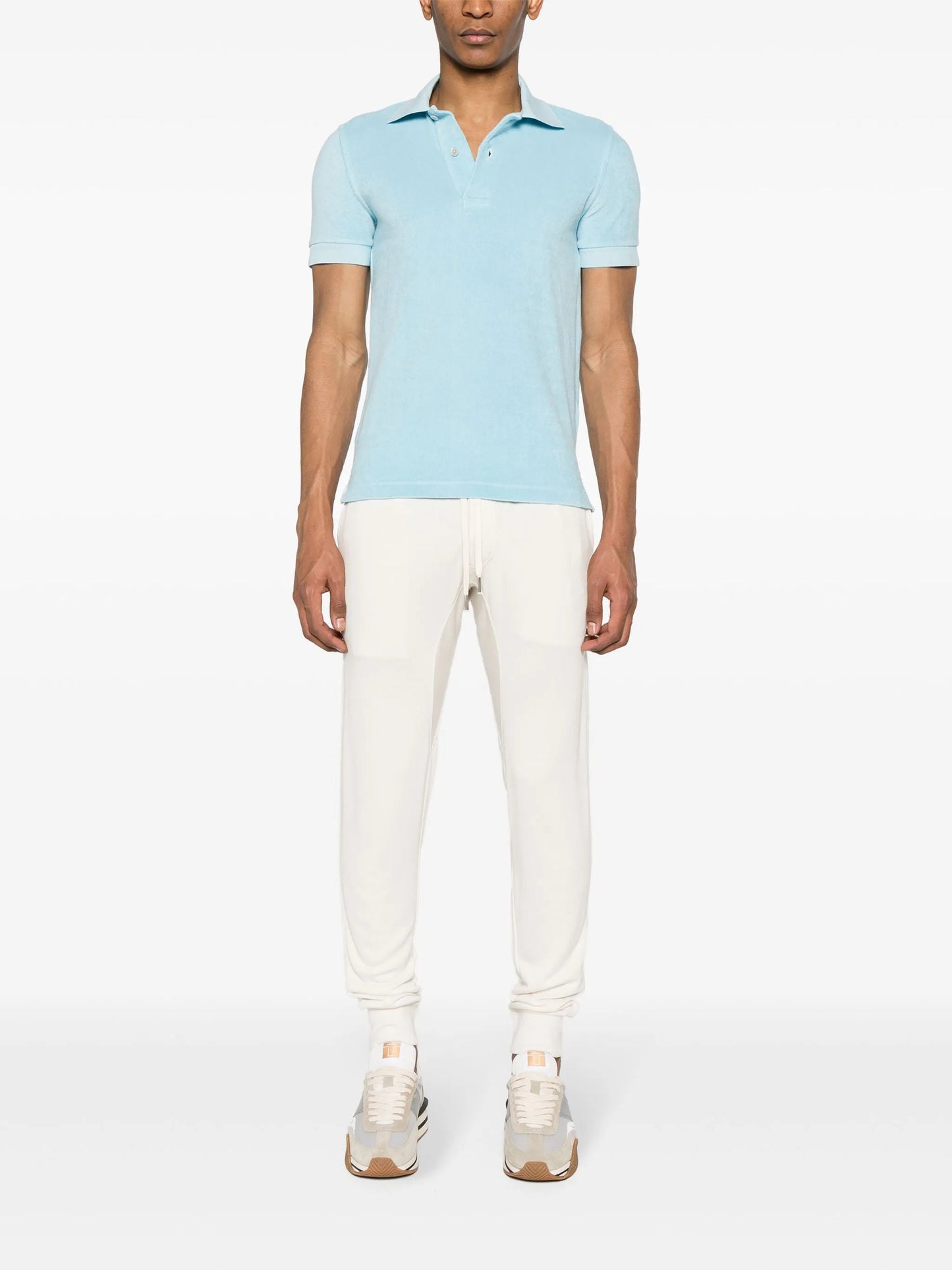 drawstring-waist track pants