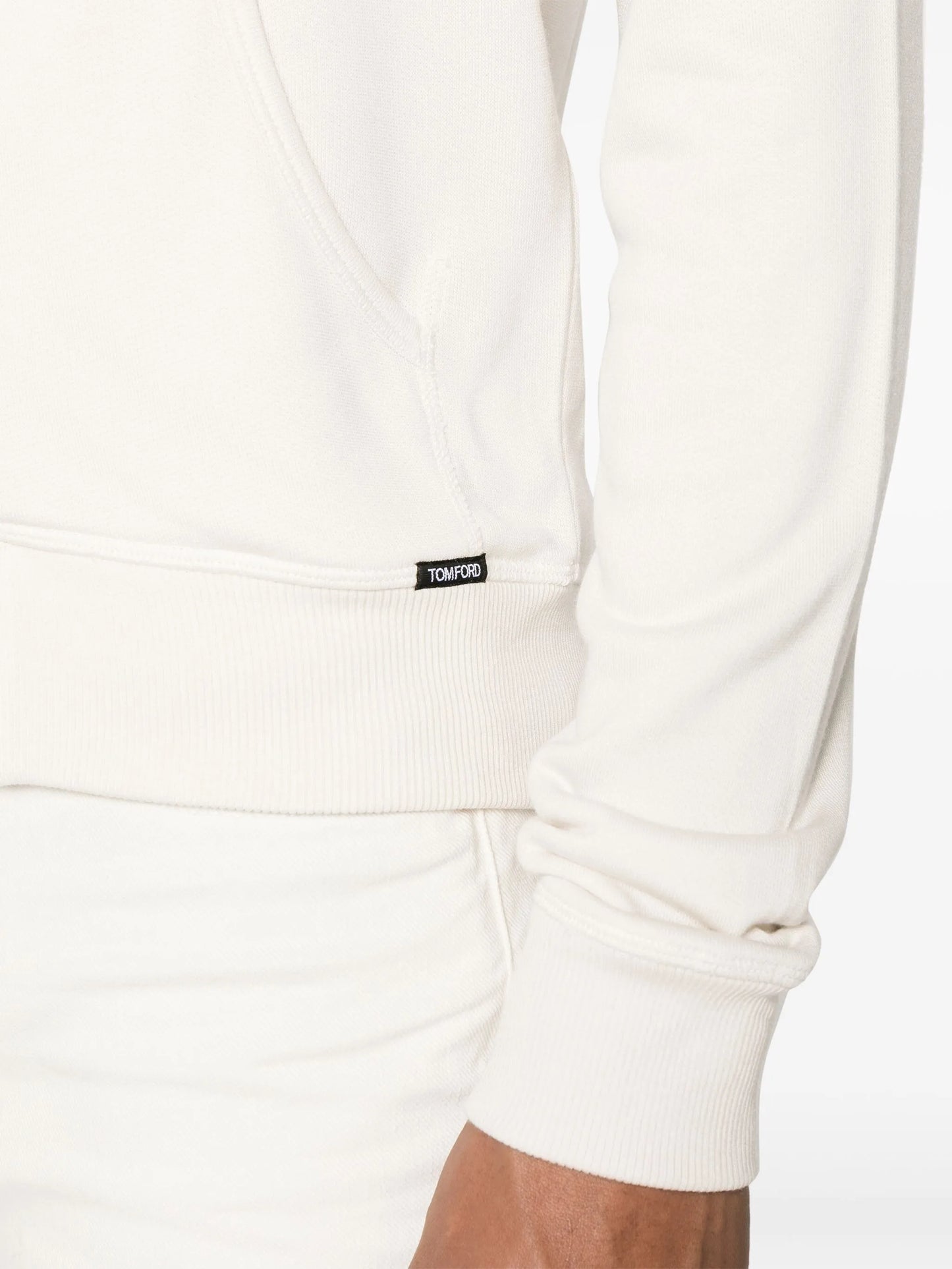 zip-up modal-blend hoodie