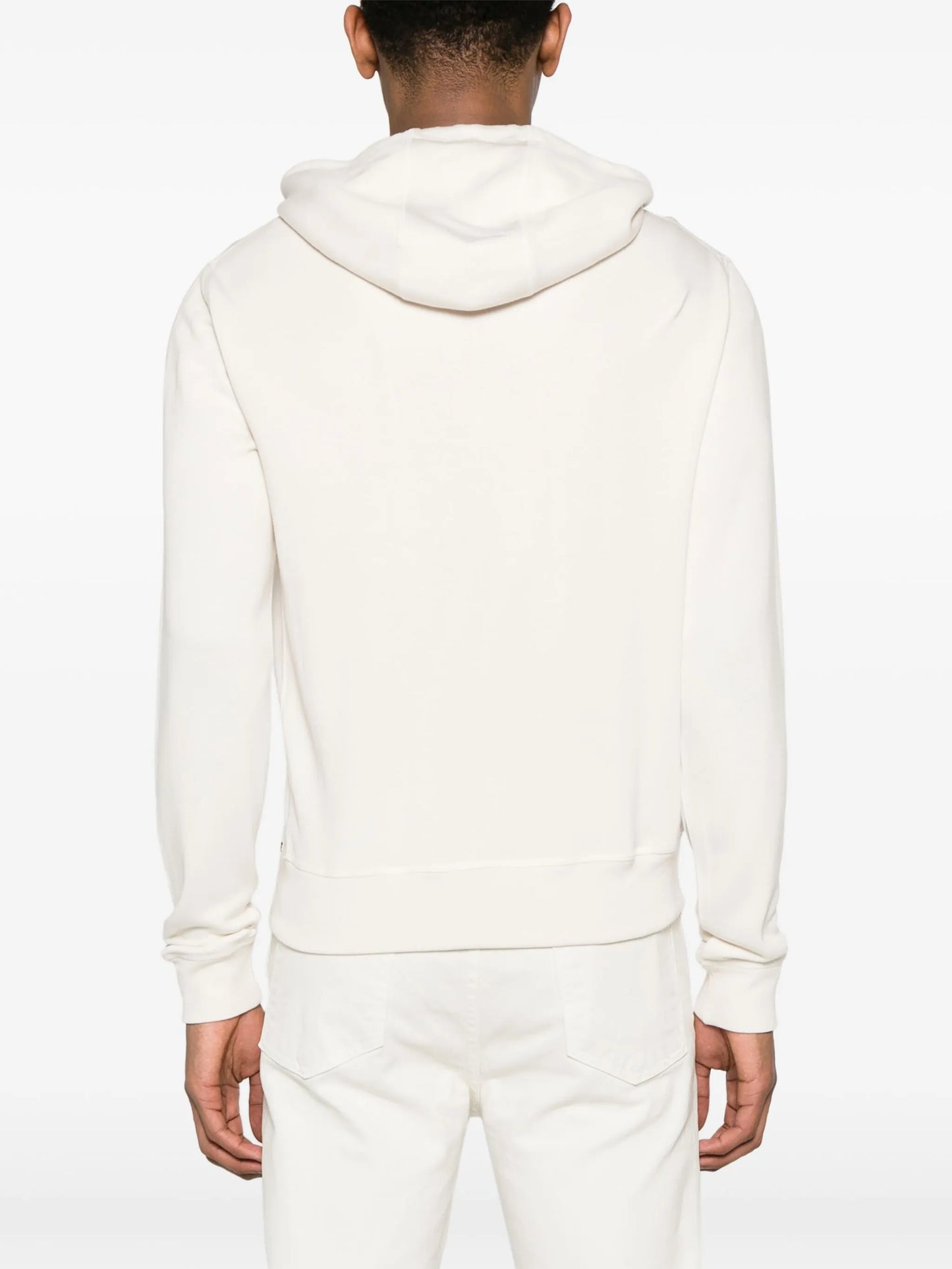zip-up modal-blend hoodie
