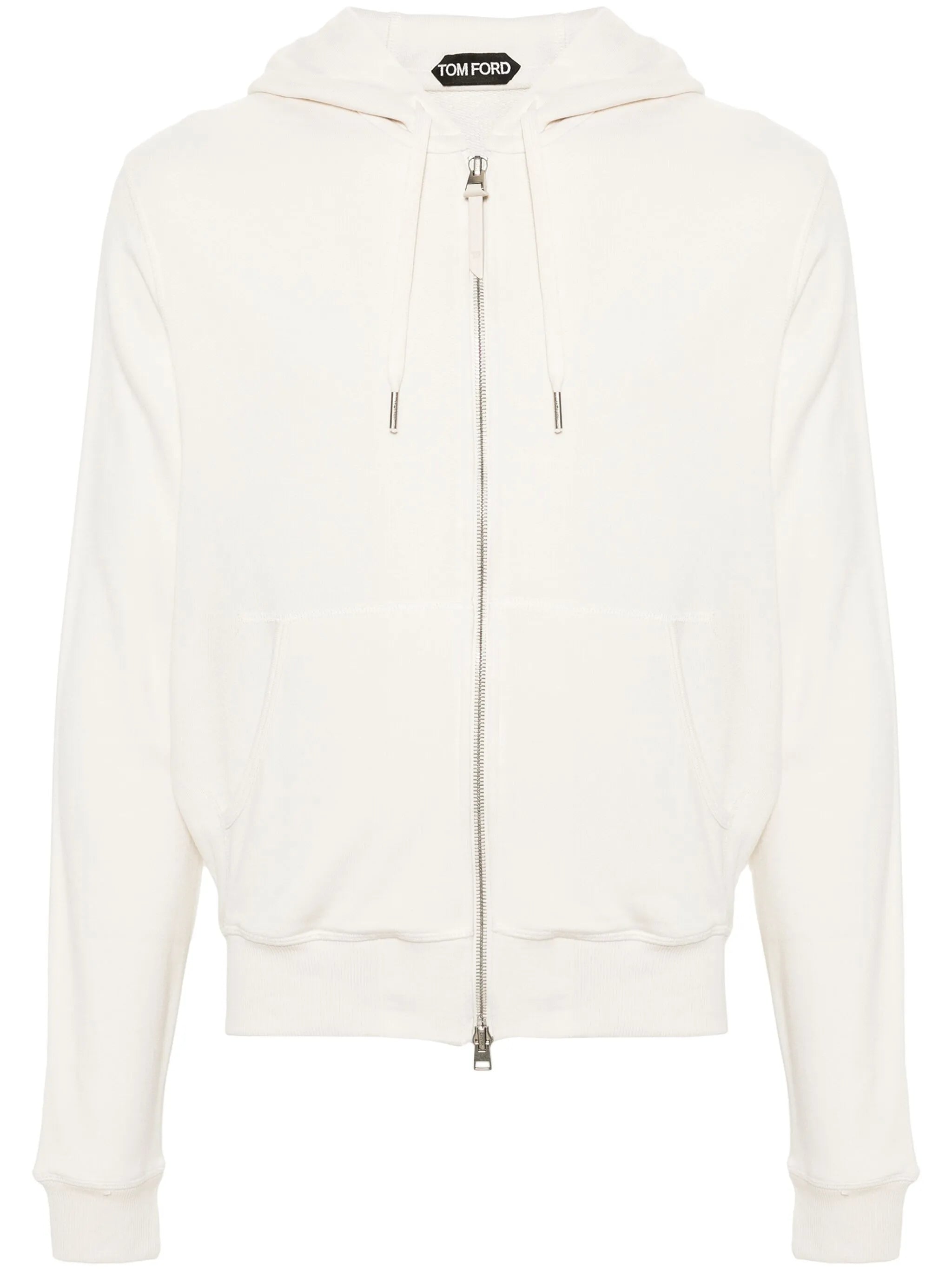 zip-up modal-blend hoodie