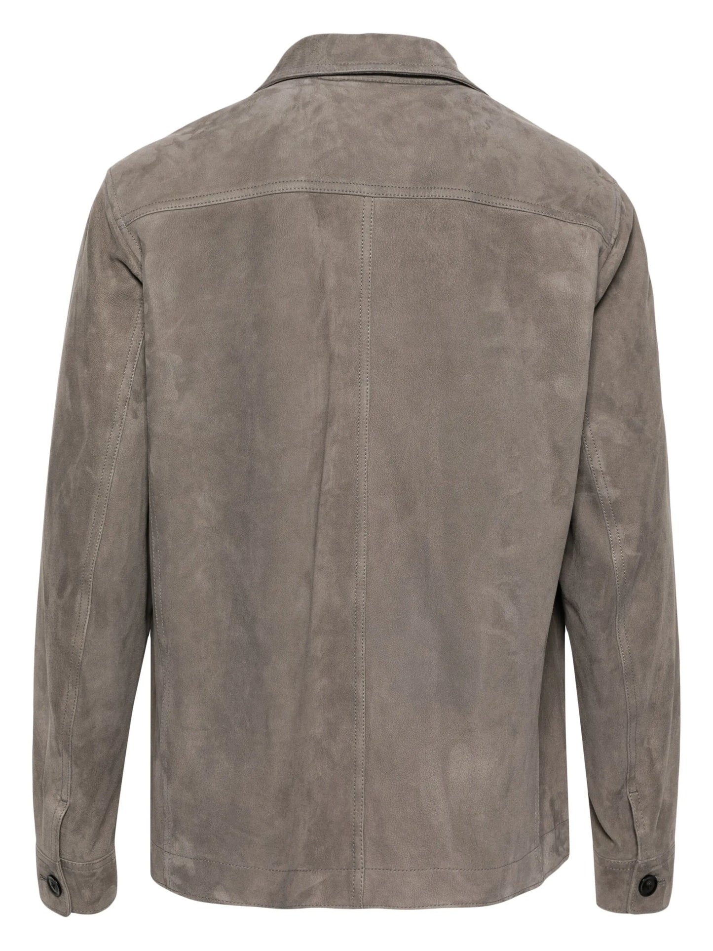 microsuede shirt jacket