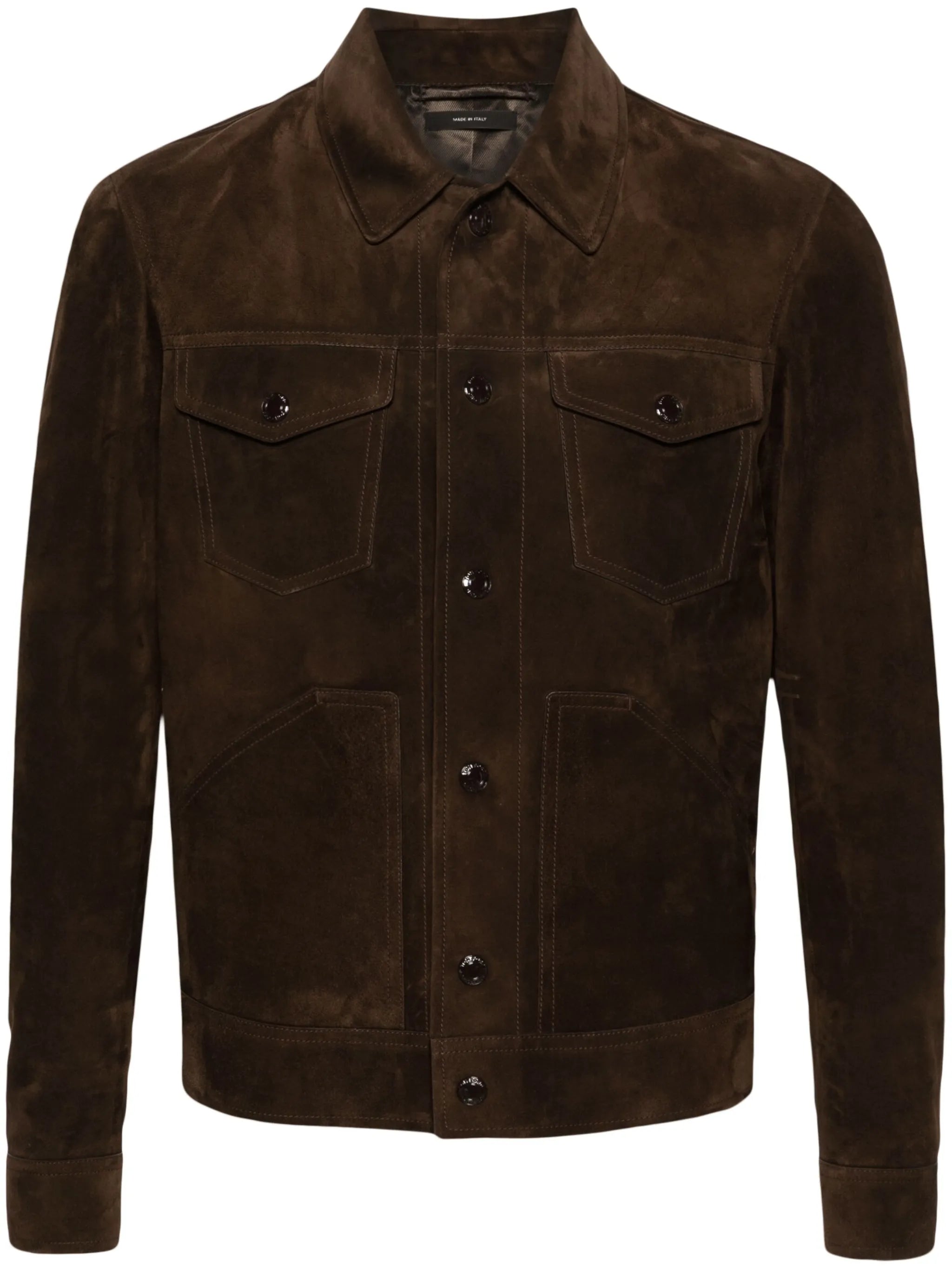 suede western jacket