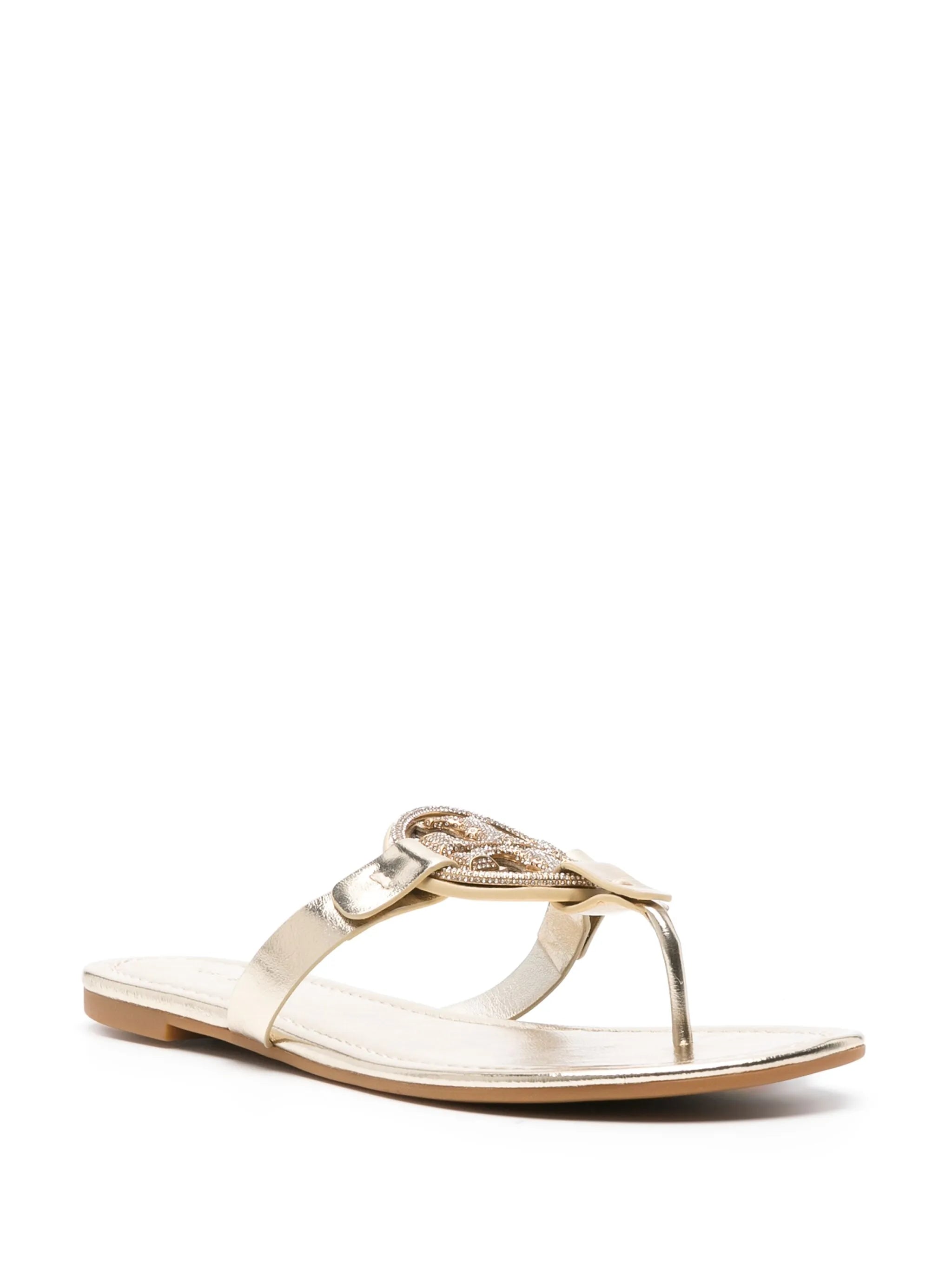 Miller Pavé rhinestone-embellished sandals