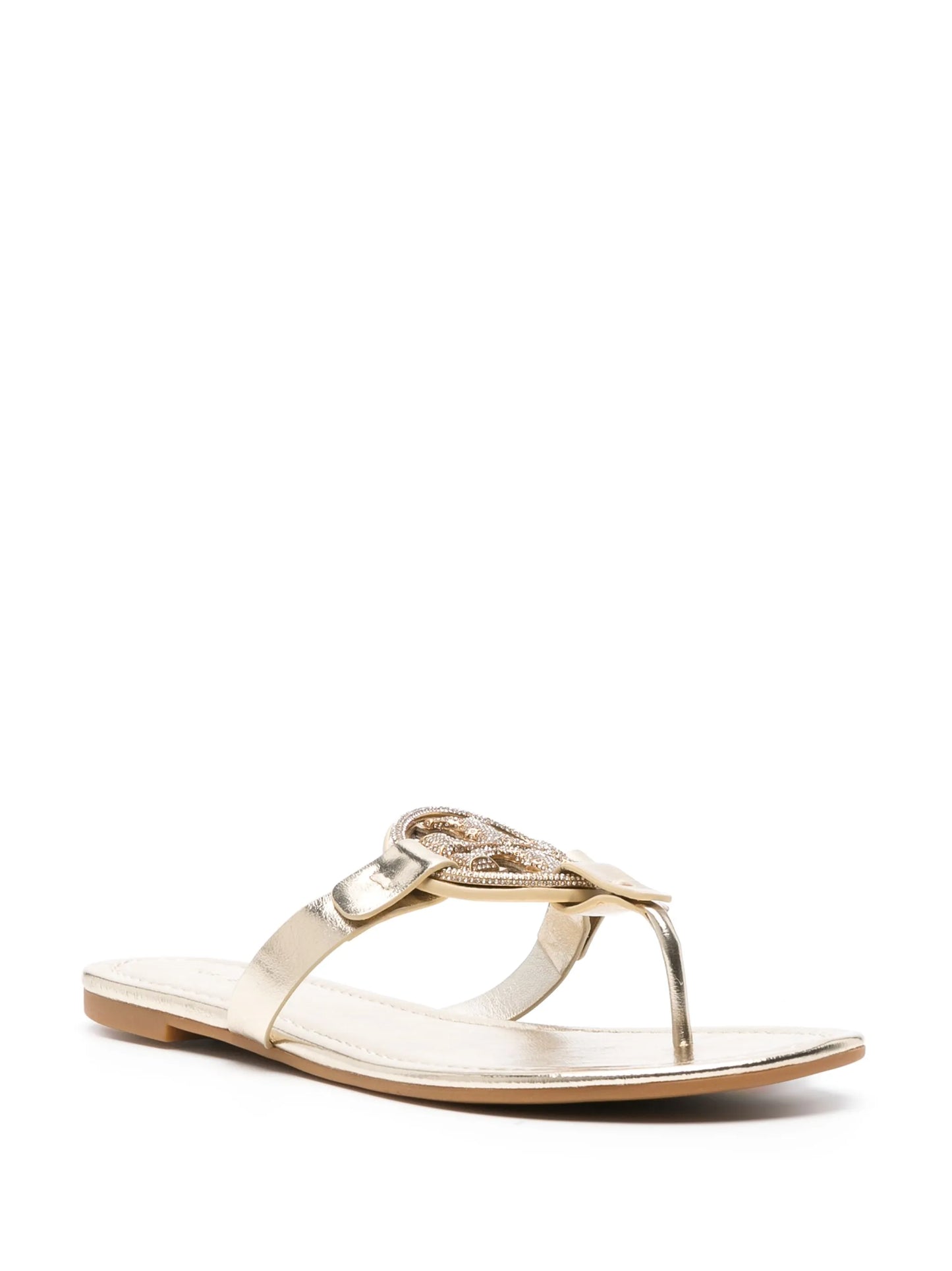 Miller Pavé rhinestone-embellished sandals