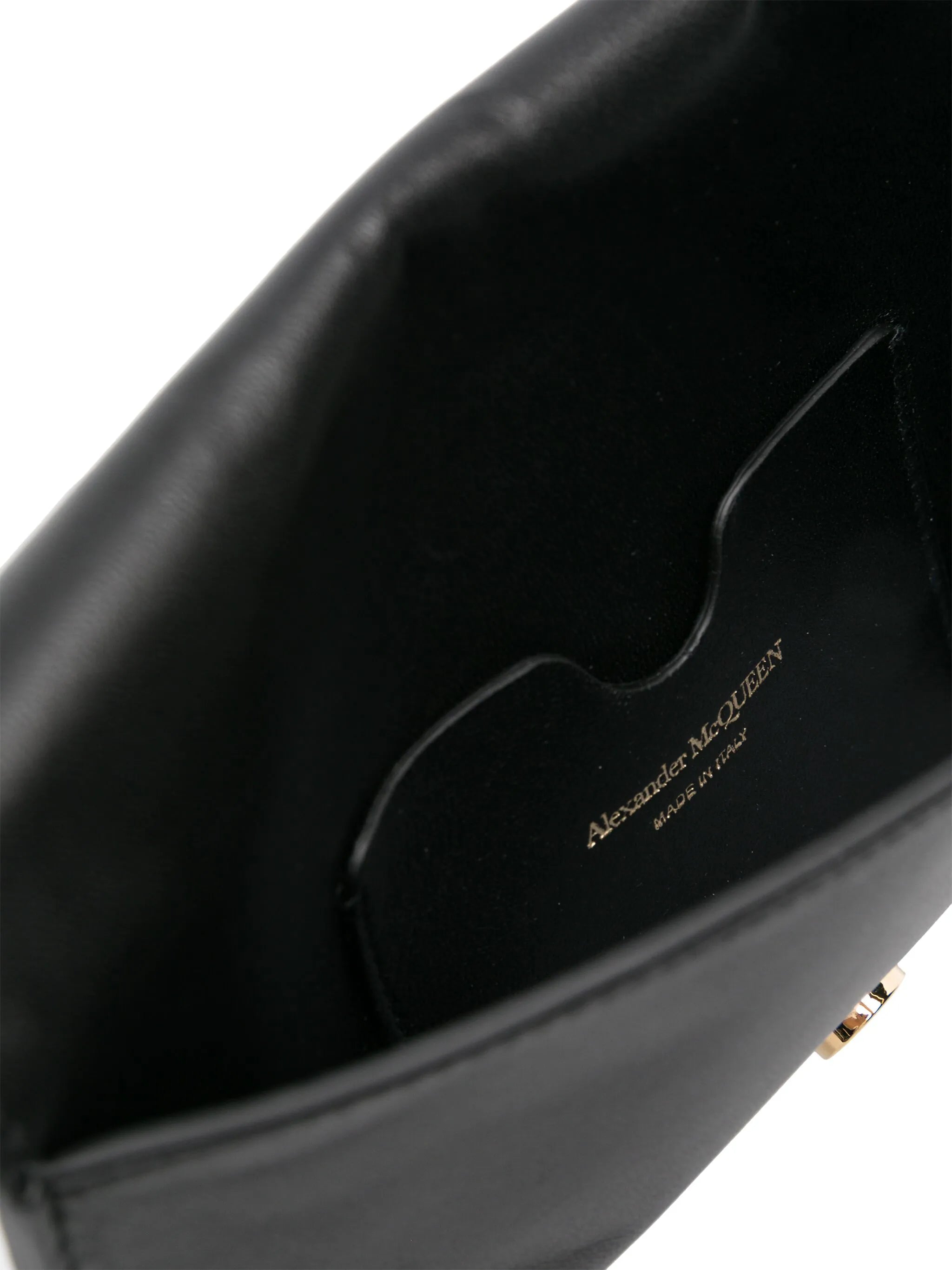 mini The Seal leather phone bag