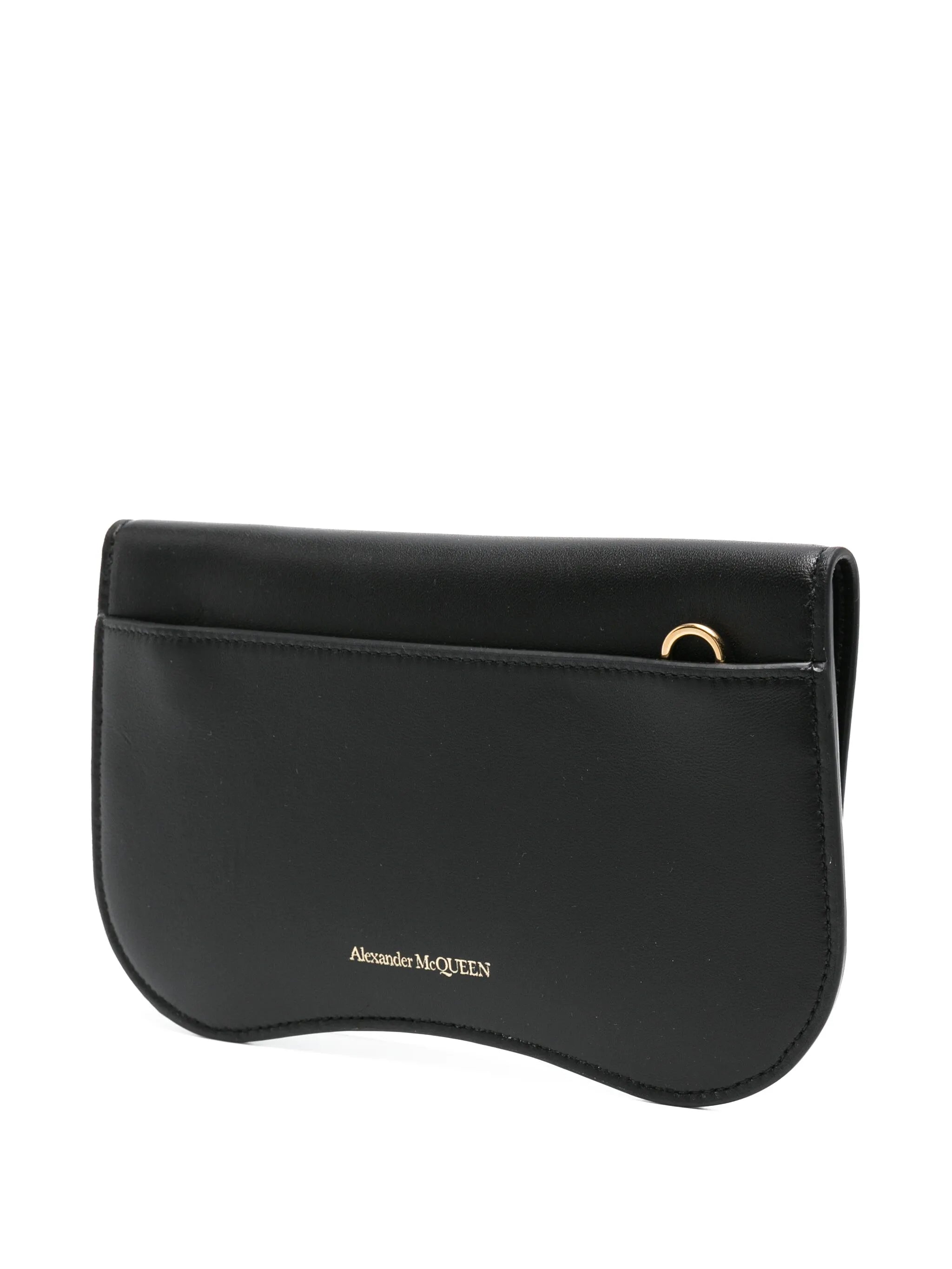 mini The Seal leather phone bag