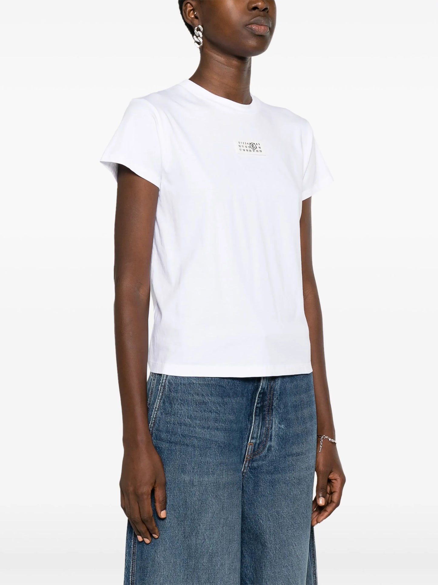 logo-appliqué cotton T-shirt