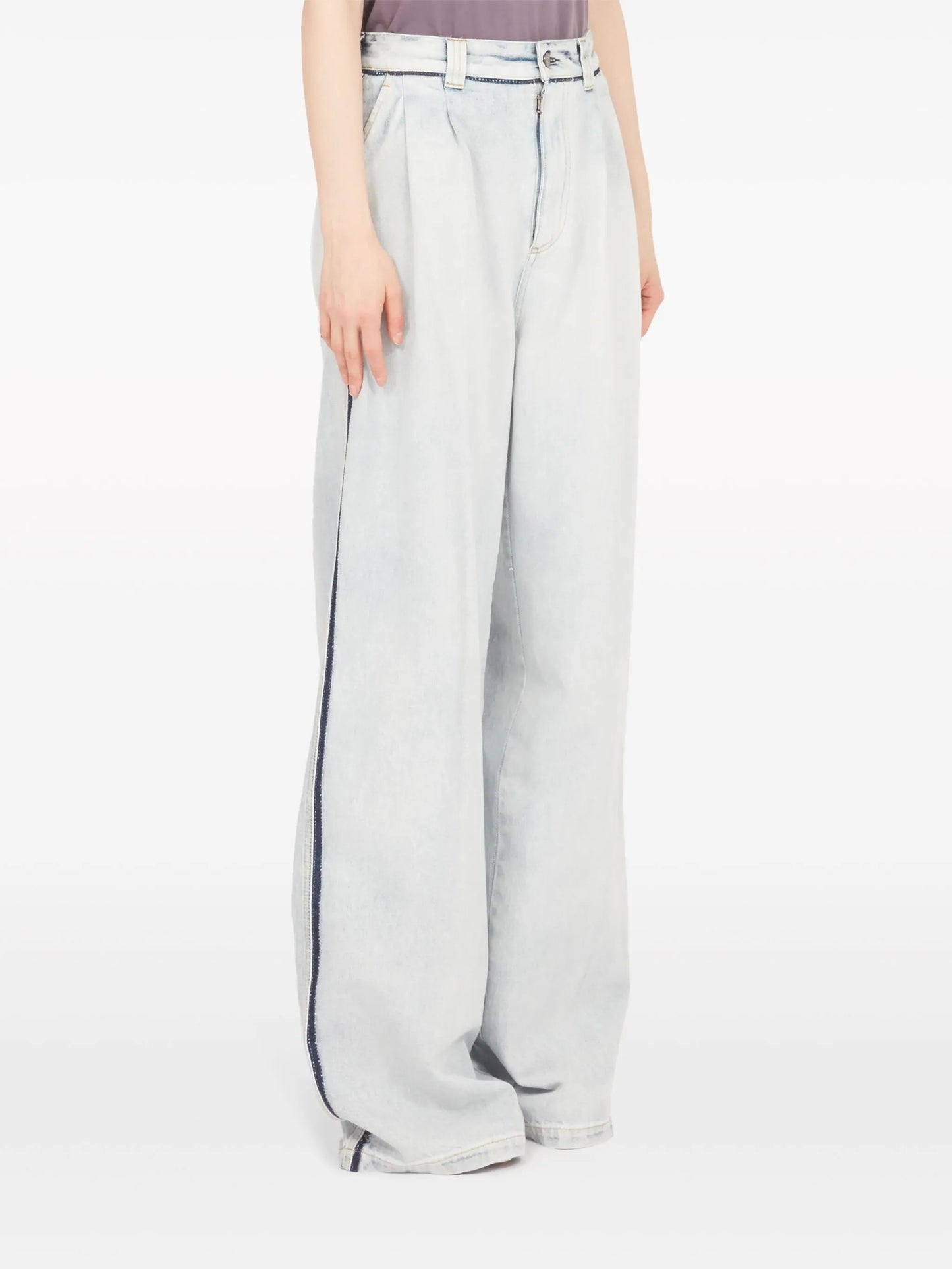 Memory wide-leg jeans