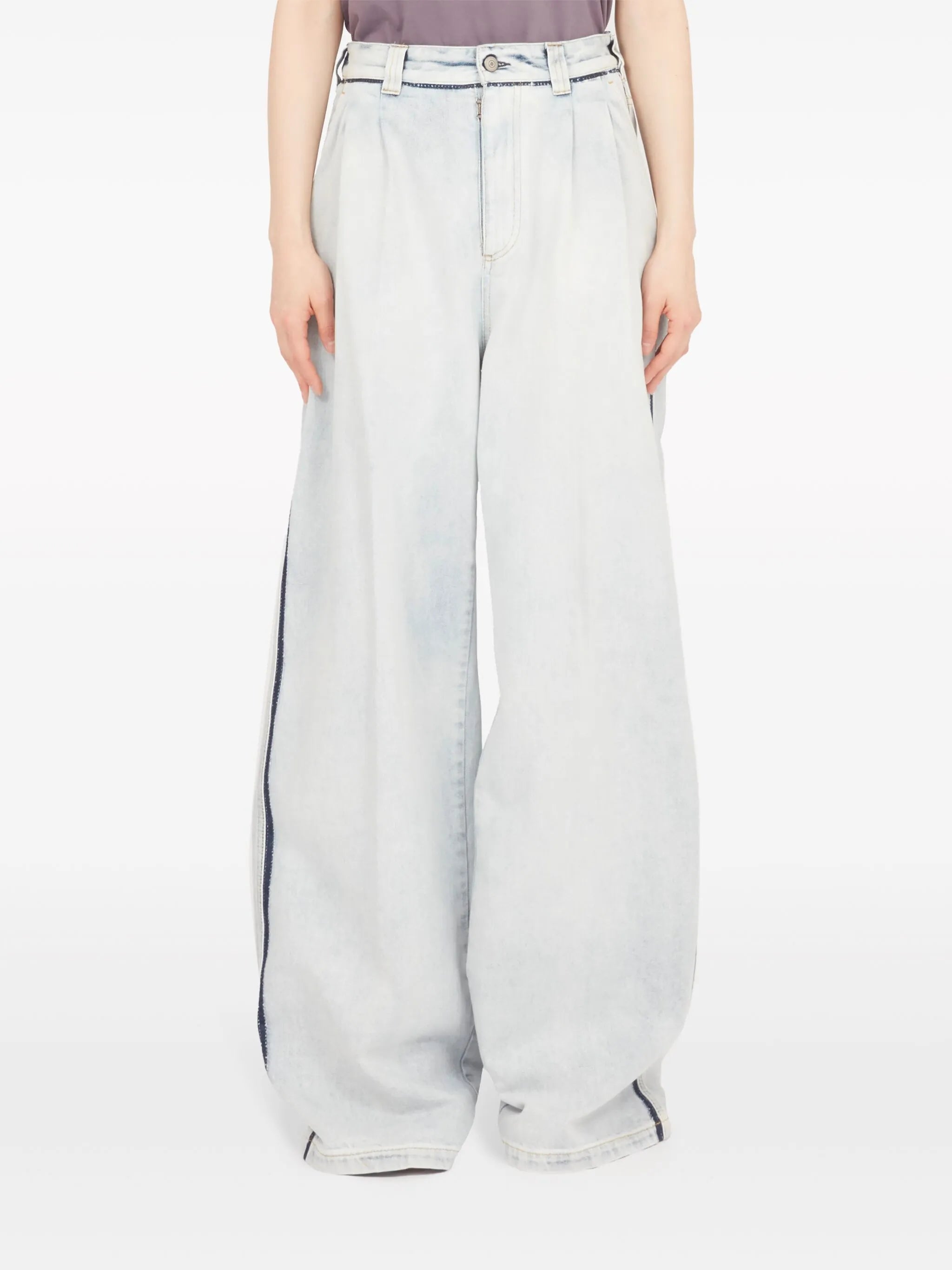 Memory wide-leg jeans