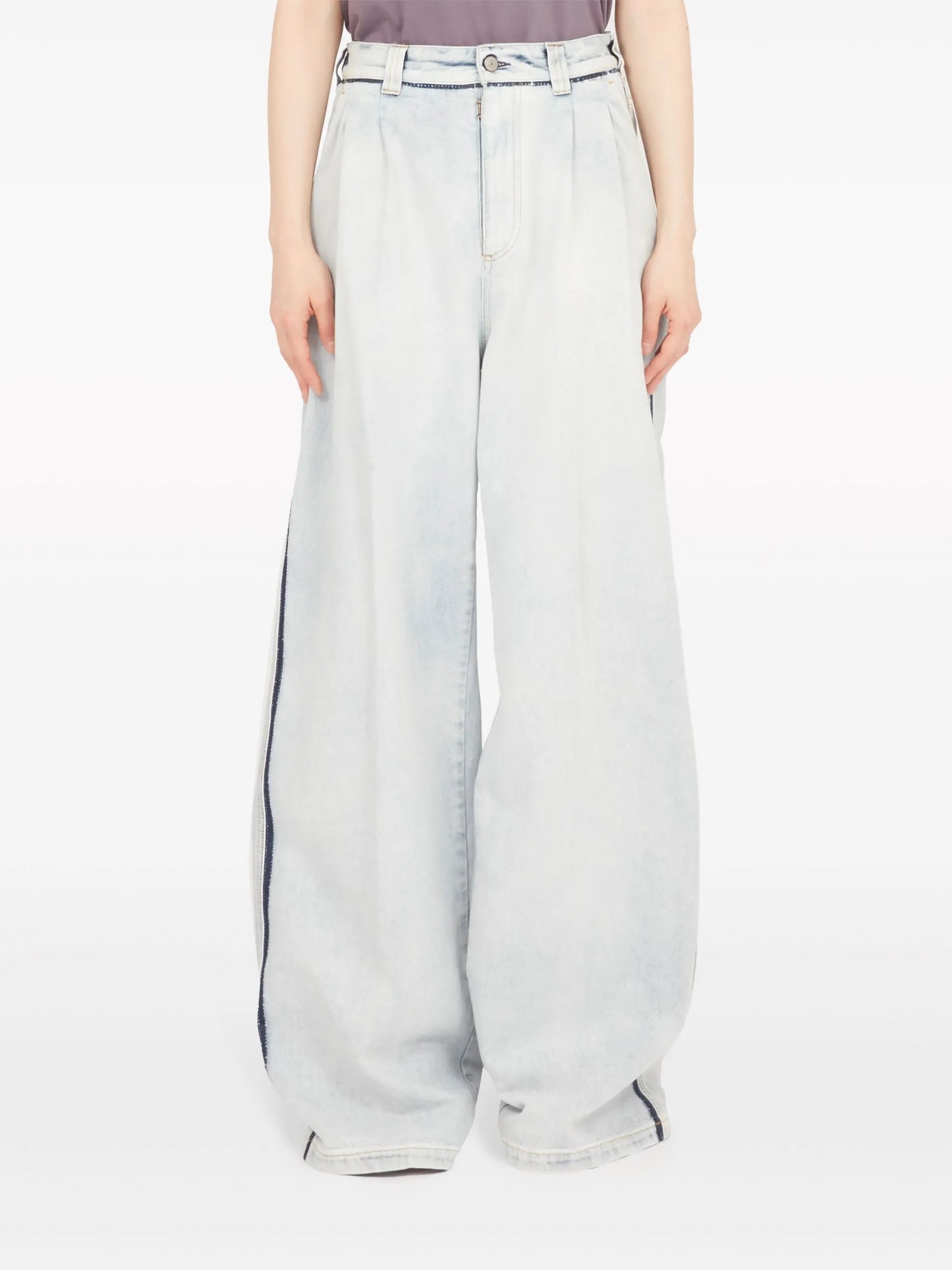 Memory wide-leg jeans