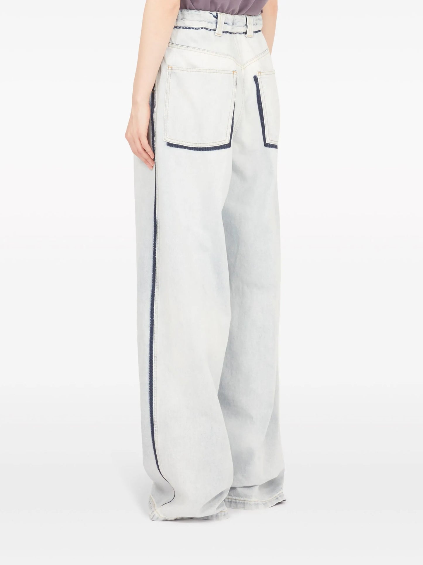 Memory wide-leg jeans