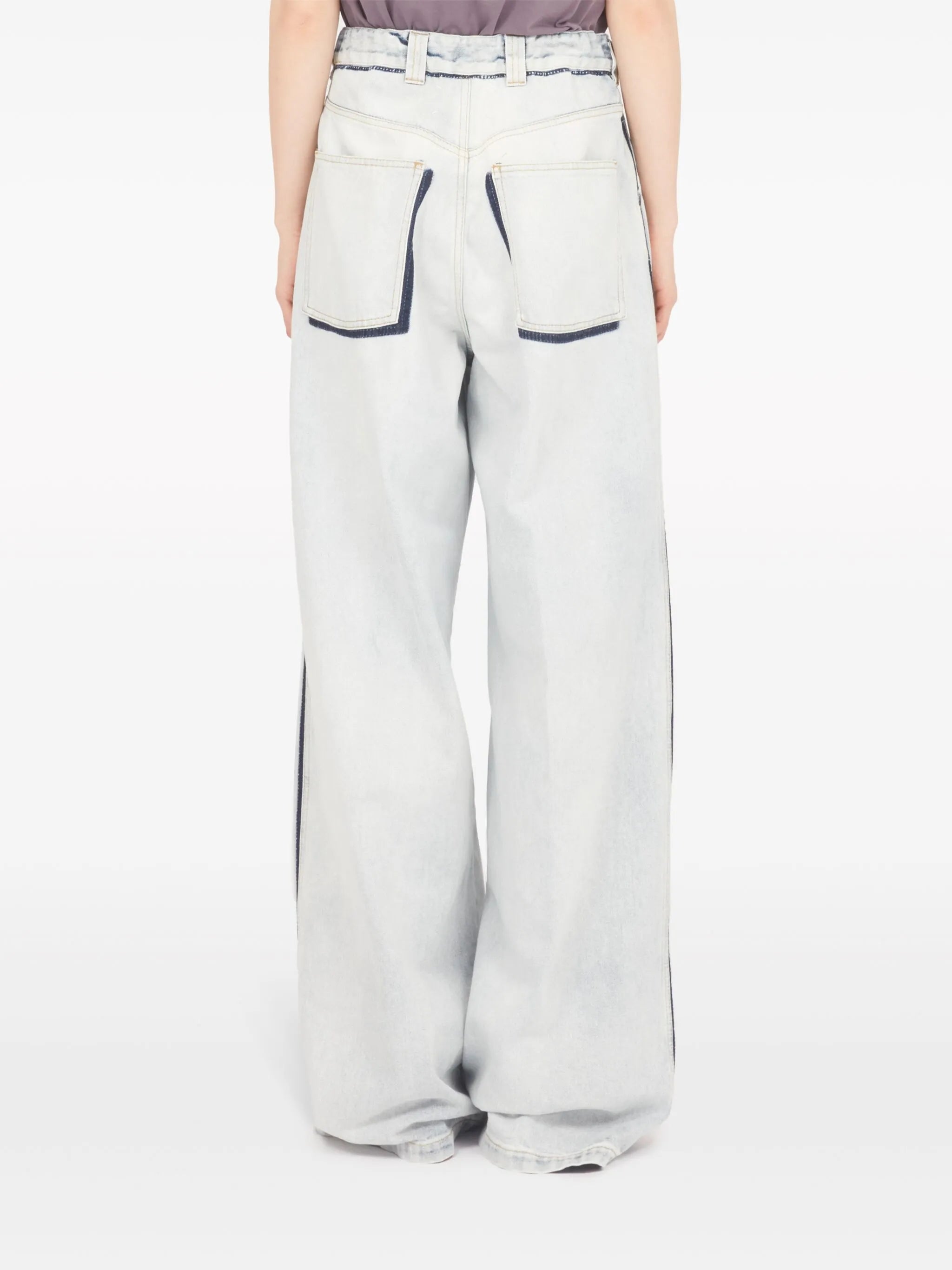 Memory wide-leg jeans