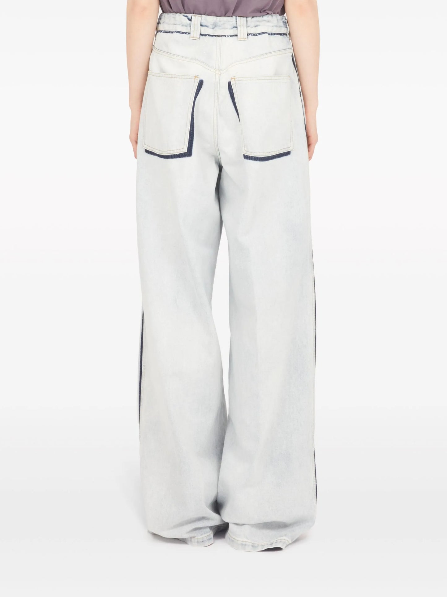 Memory wide-leg jeans