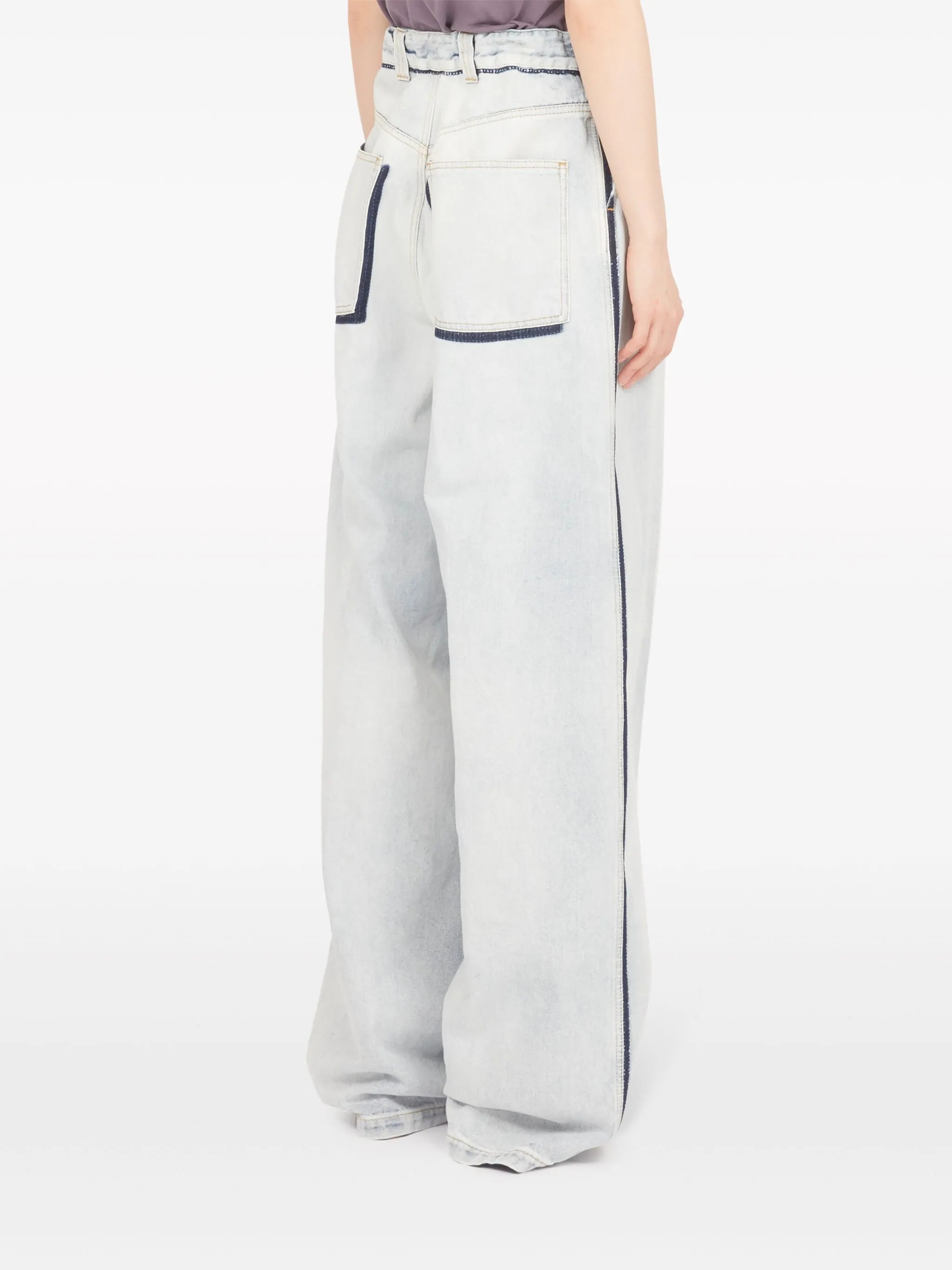 Memory wide-leg jeans