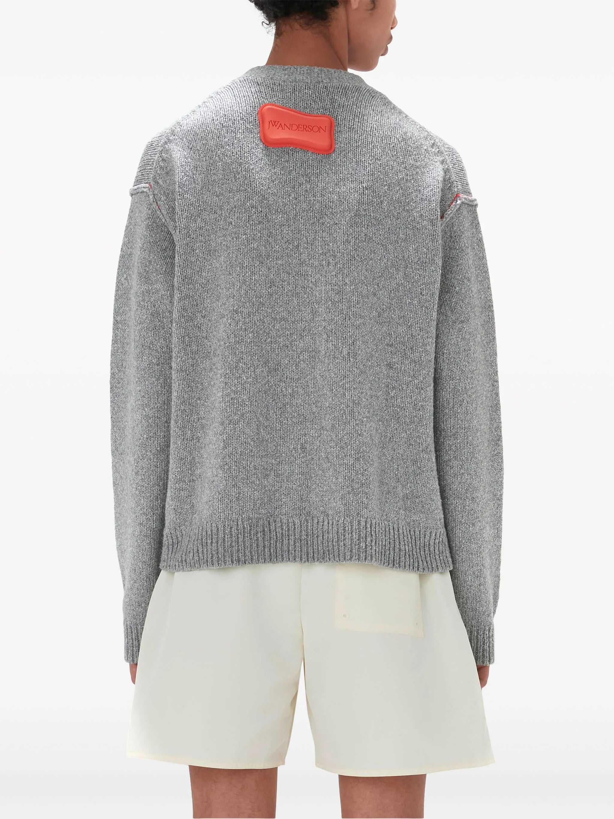 JWA contrast-pocket cardigan