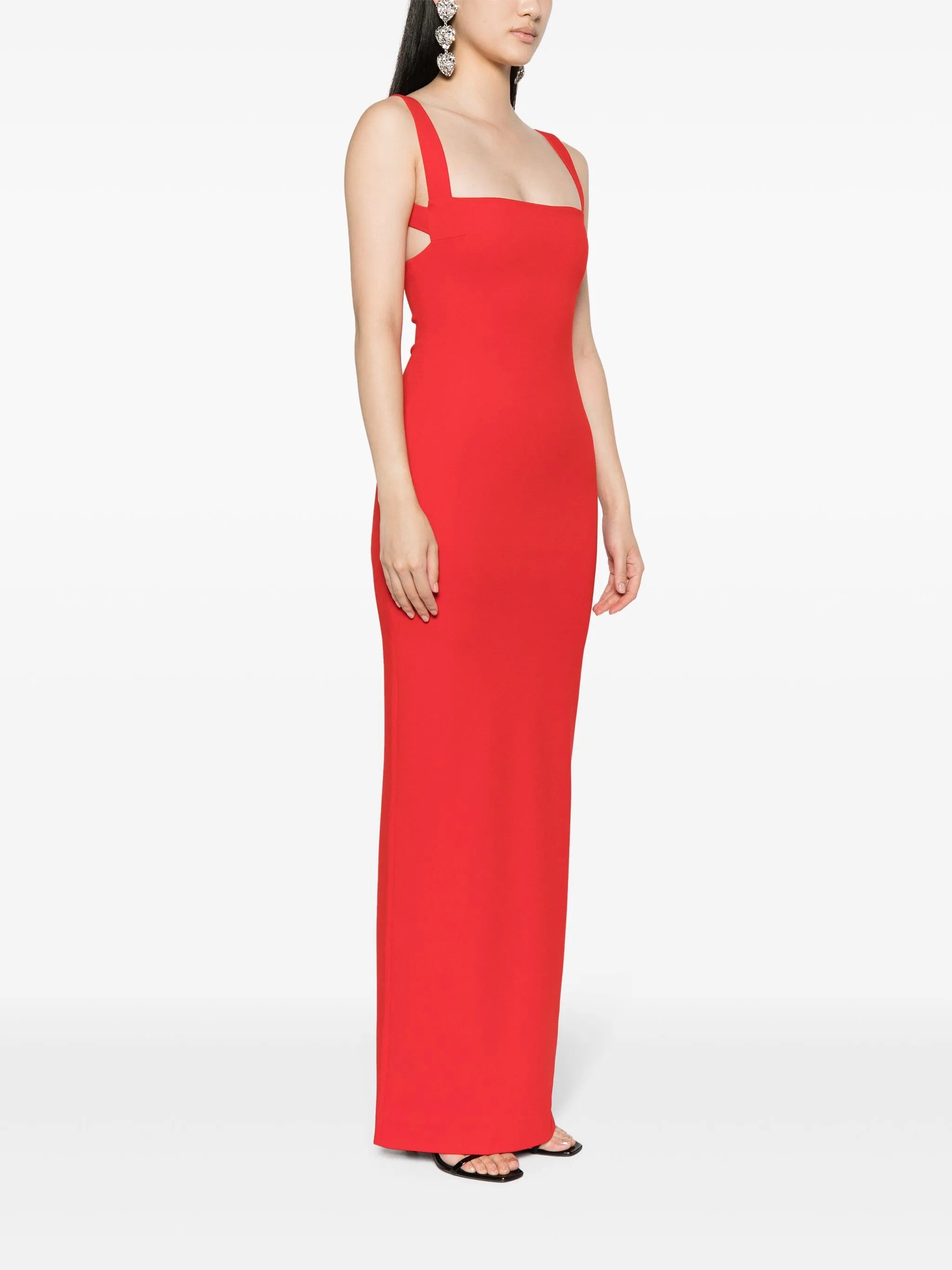 Joni square-neck maxi dress