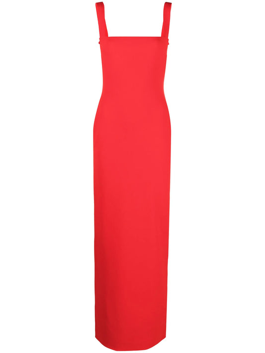 Joni square-neck maxi dress