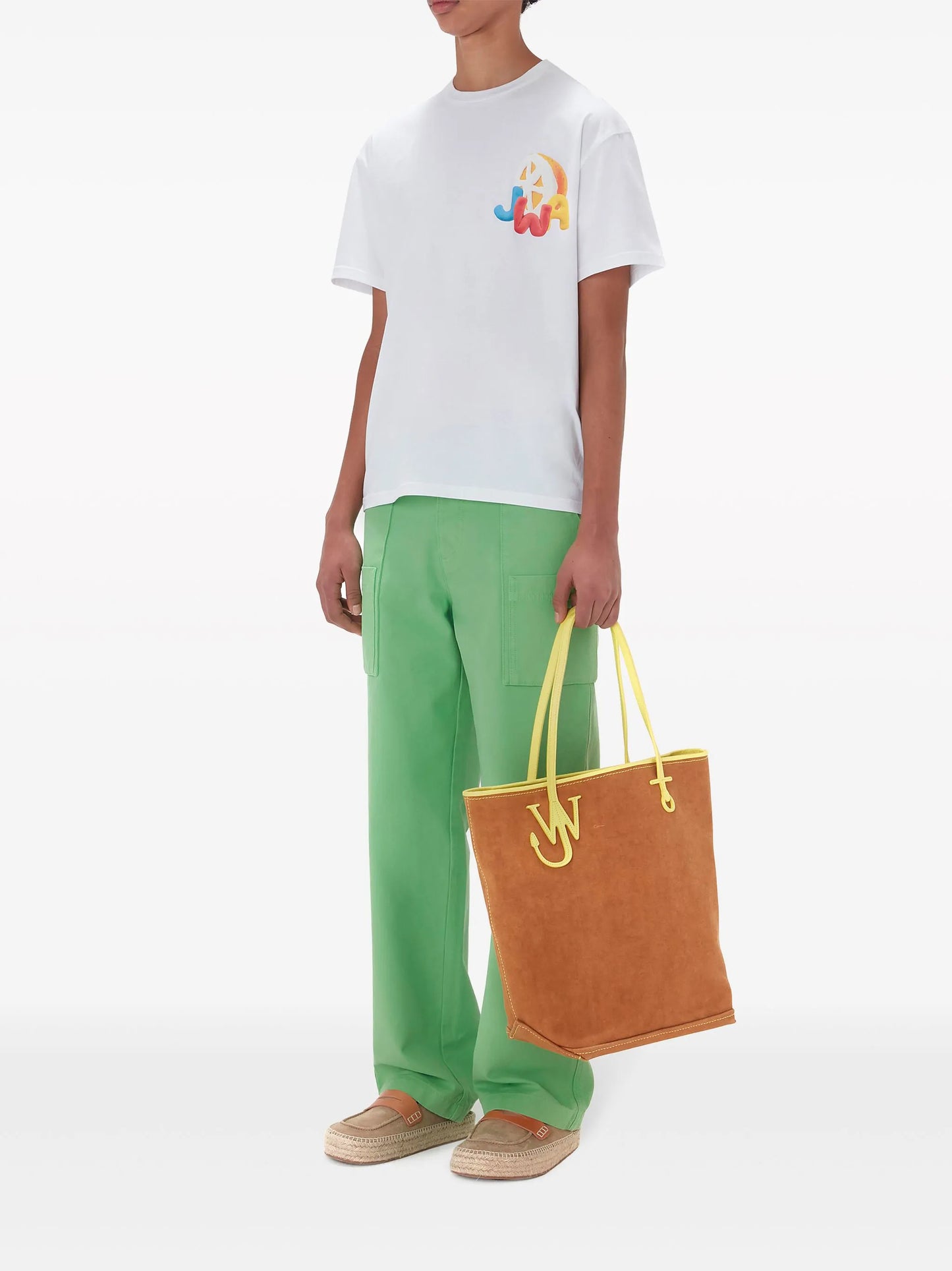 fruit-print T-shirt
