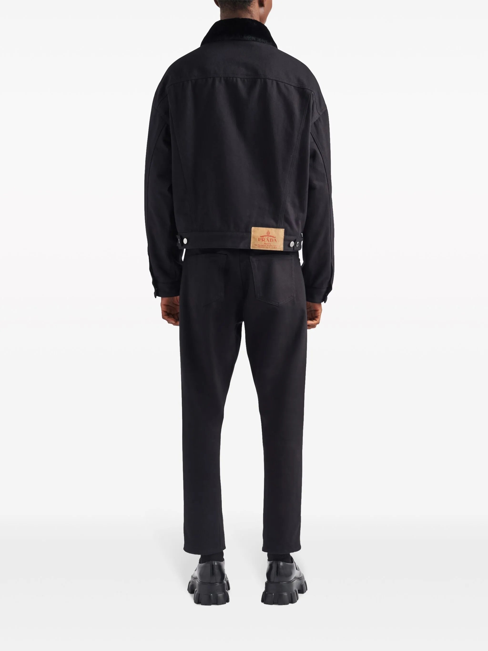 Bull denim blouson jacket