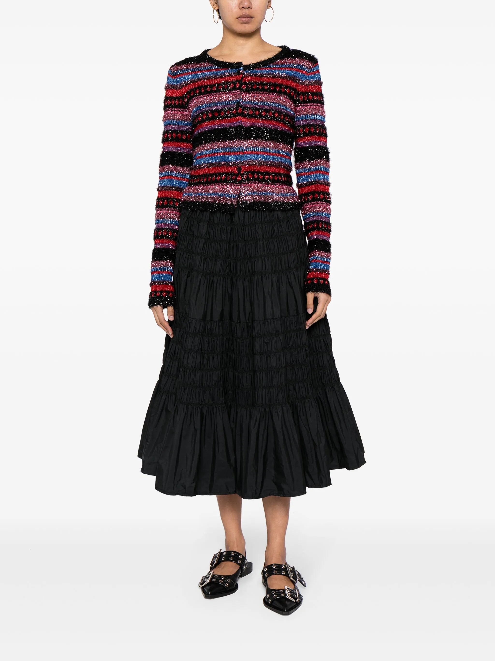 Joanna striped cardigan