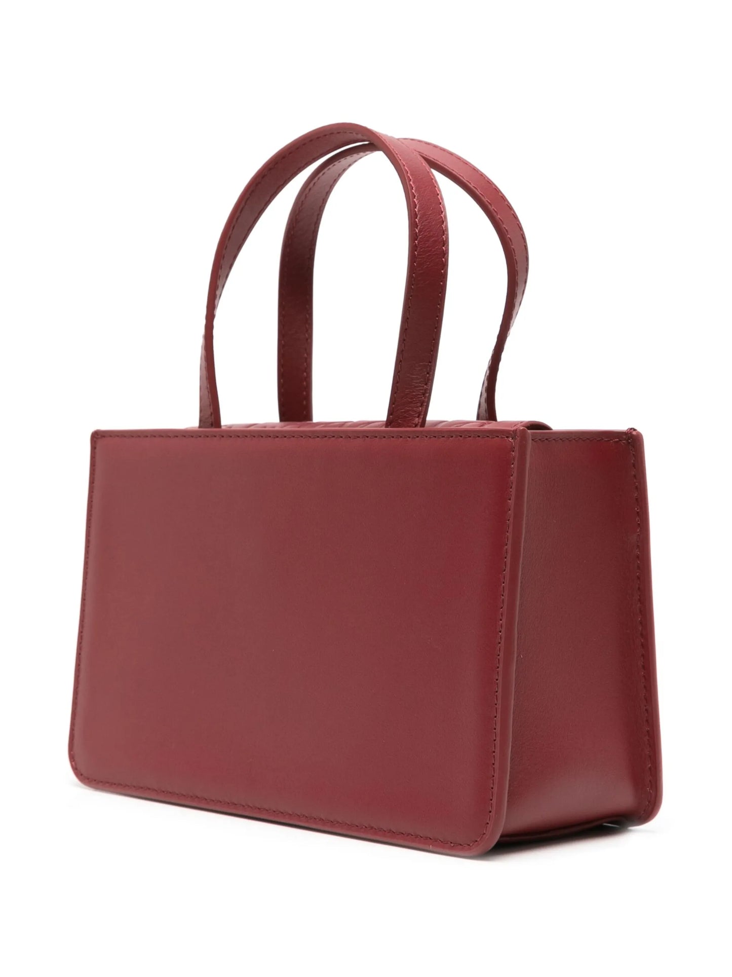 mini Rose leather tote bag