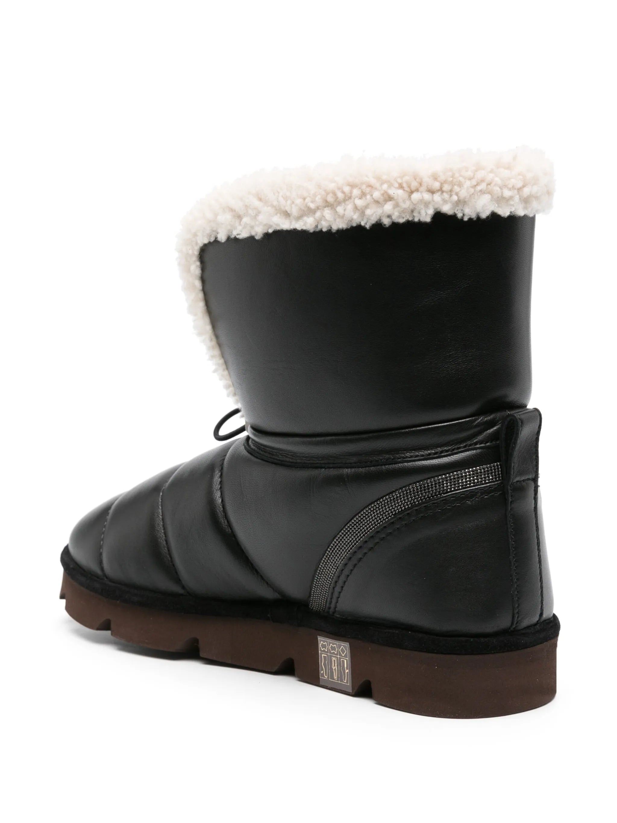 beaded leather boots