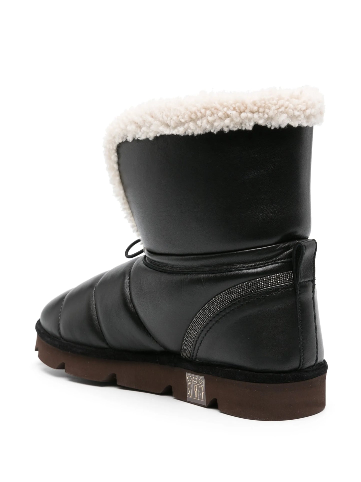 beaded leather boots