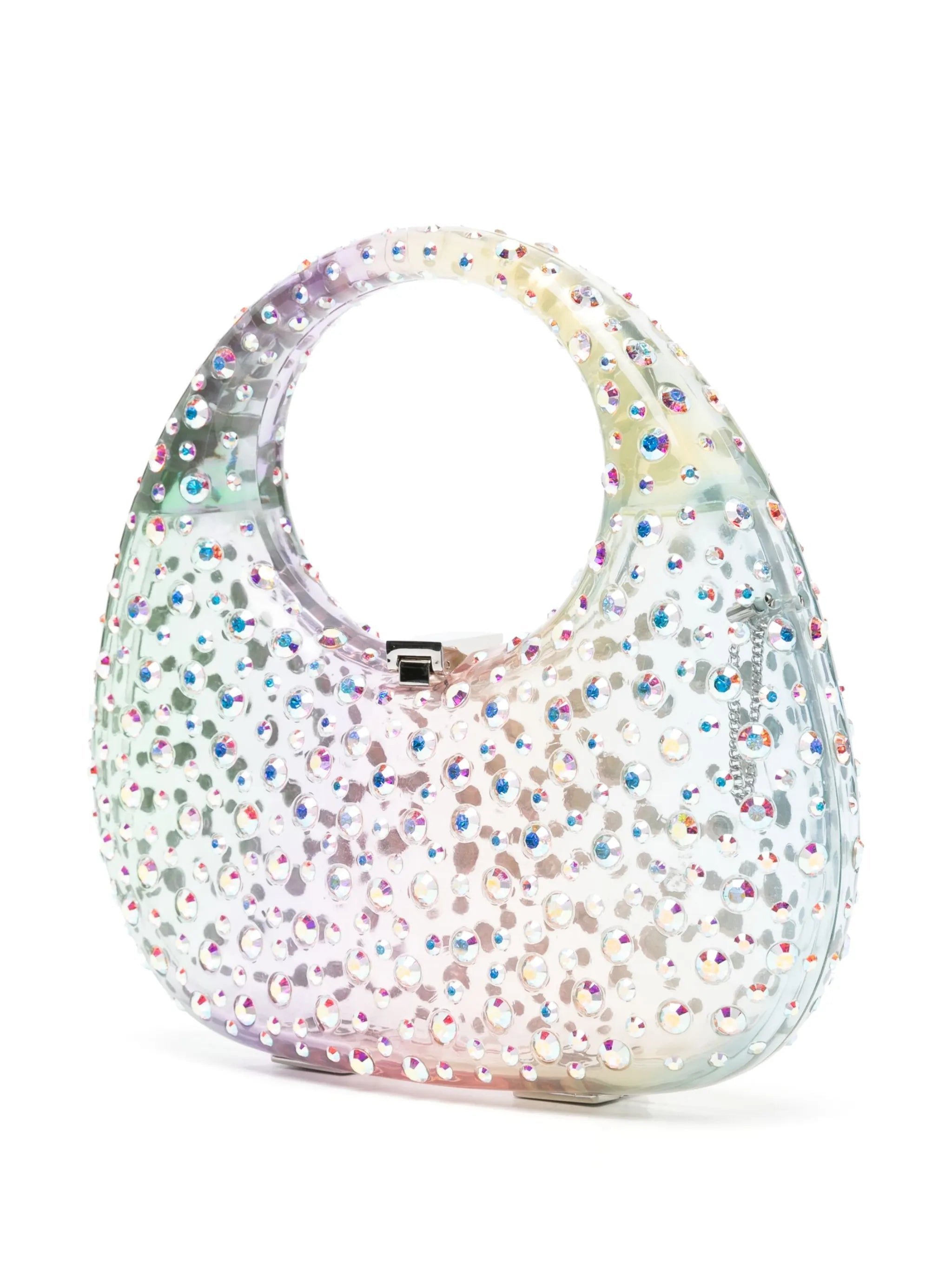 Meleni crystal-embellished tote bag