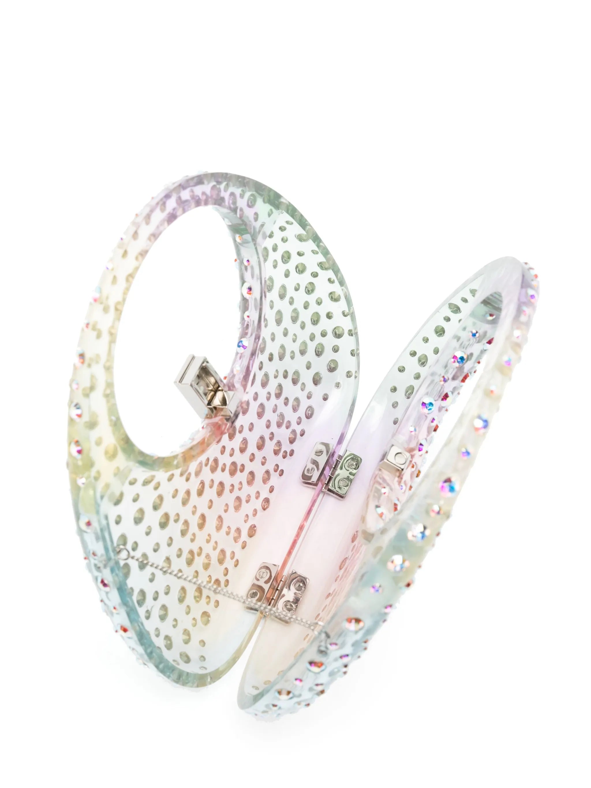 Meleni crystal-embellished tote bag