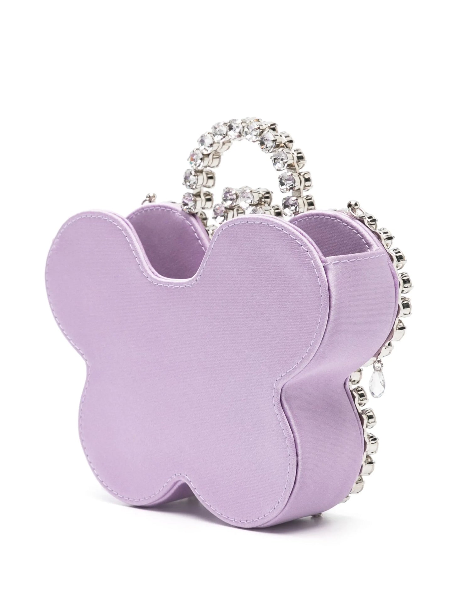 Flower satin mini bag