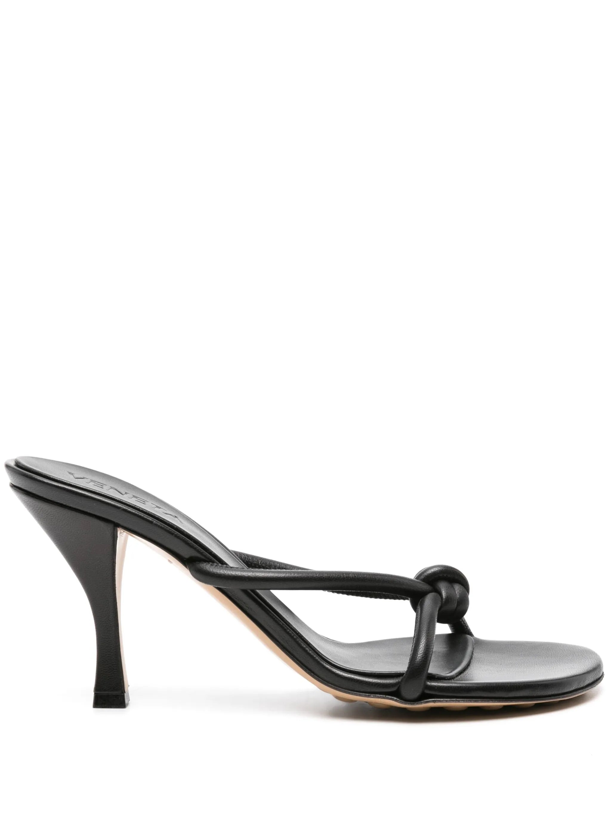 80mm Blink leather mules