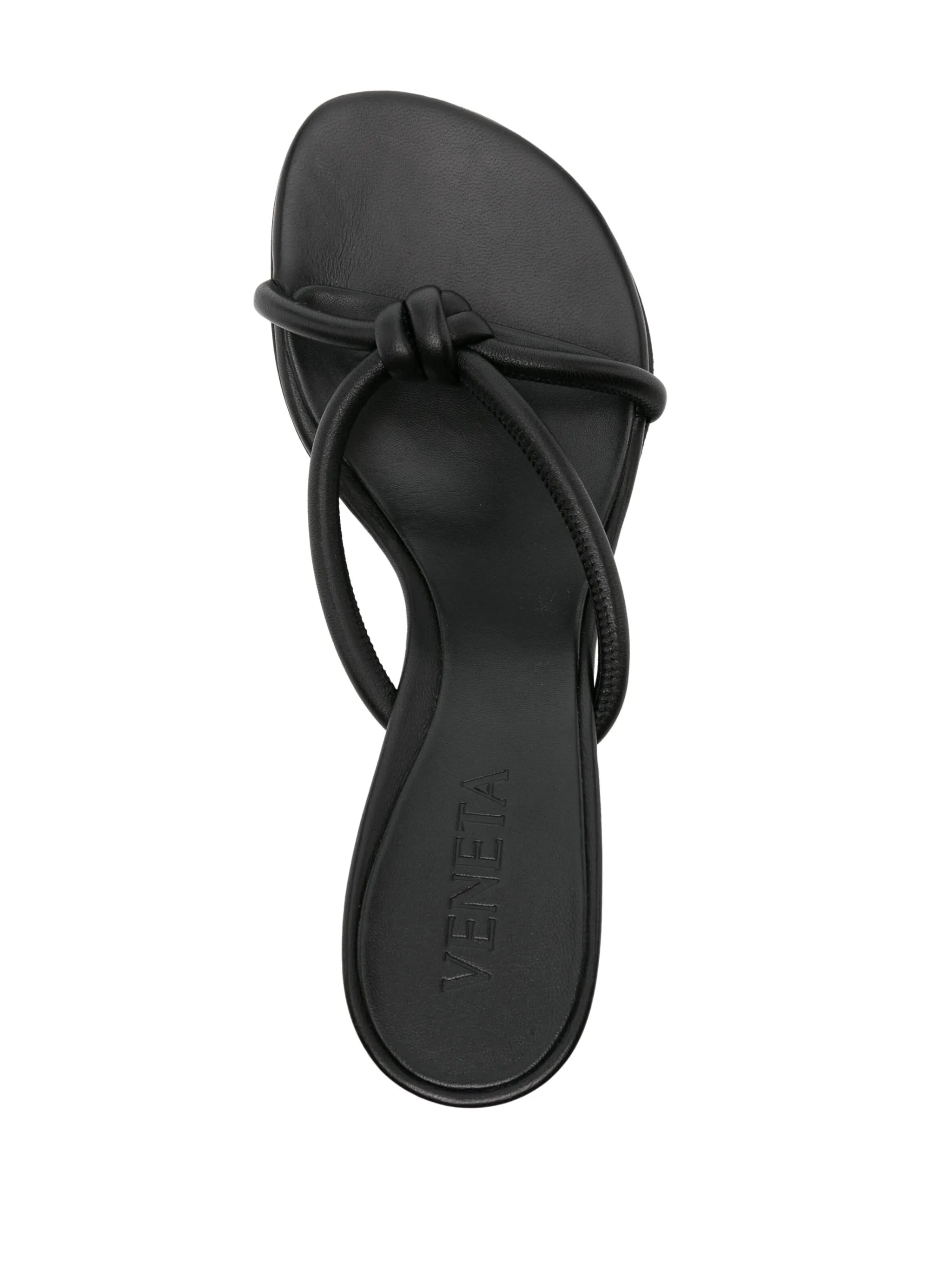80mm Blink leather mules