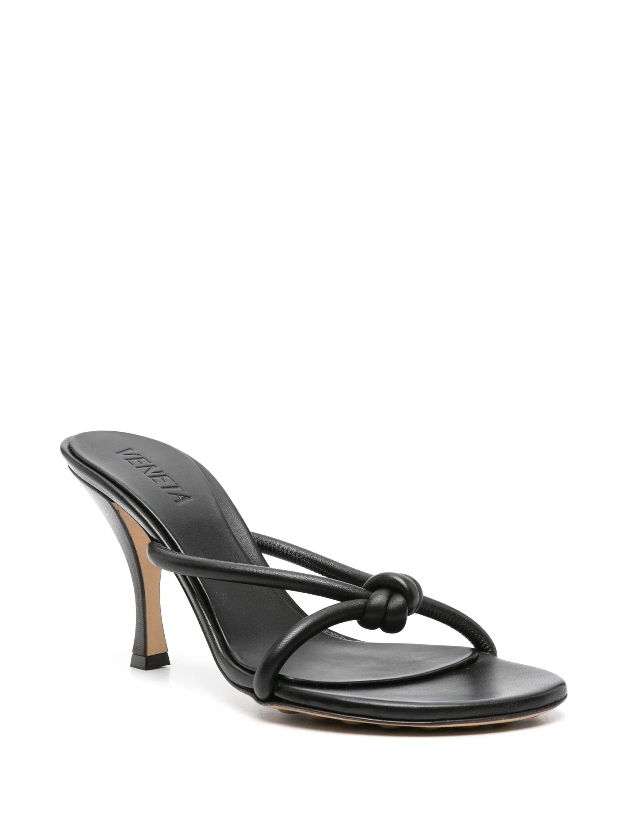 80mm Blink leather mules