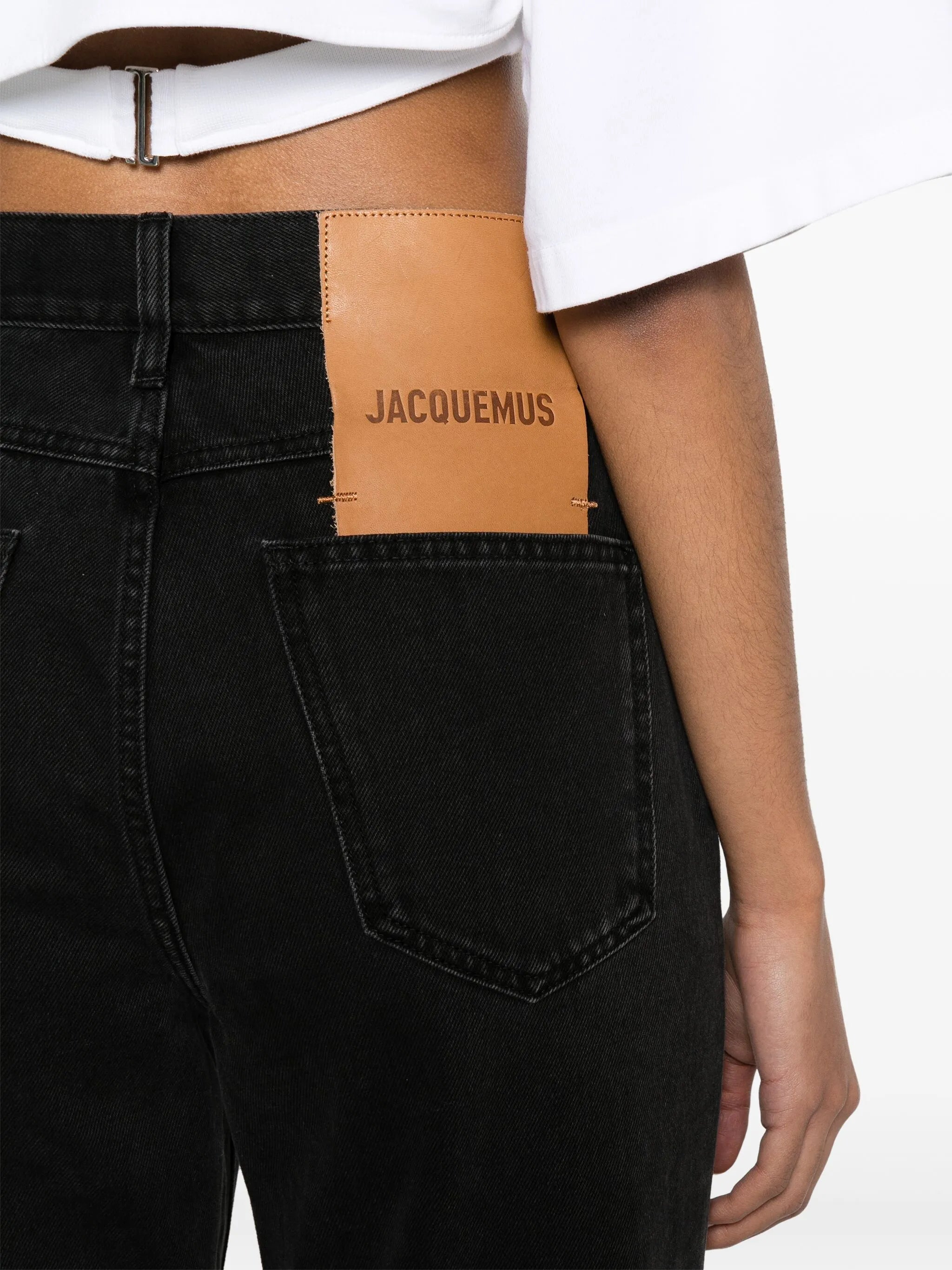 La De Nimes Droit straight-leg jeans